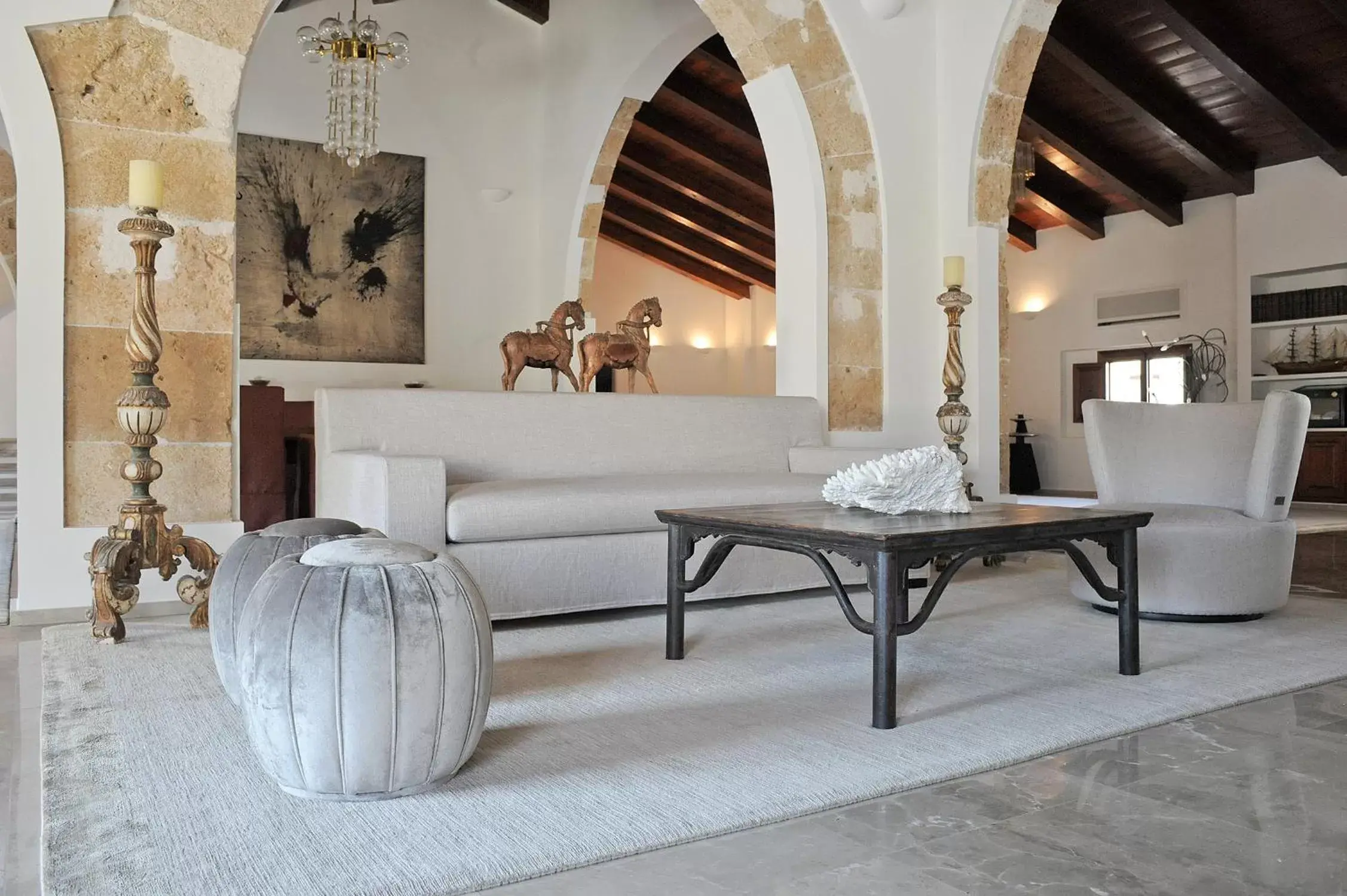 Living room, Seating Area in Palacio Can Marqués