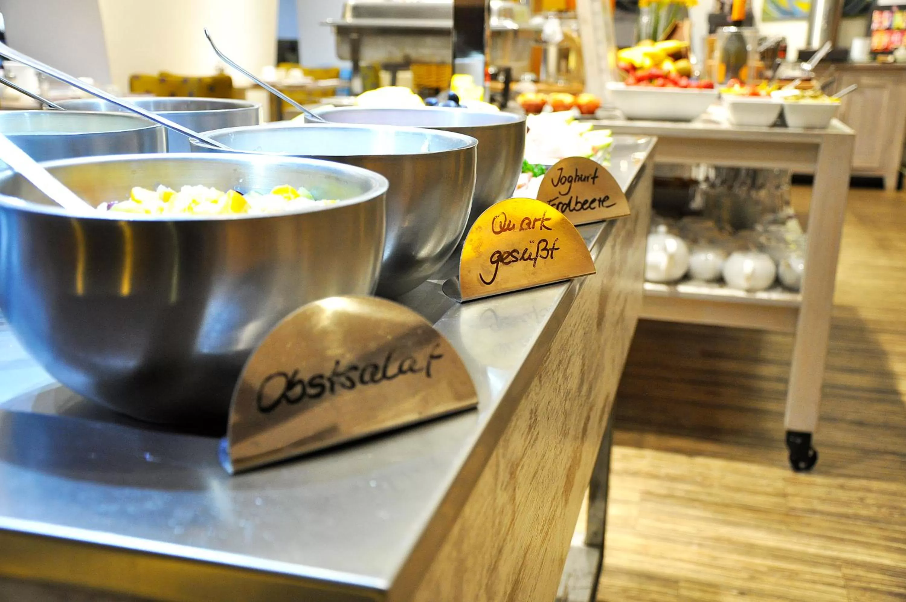 Buffet breakfast in Hotel Atlantik