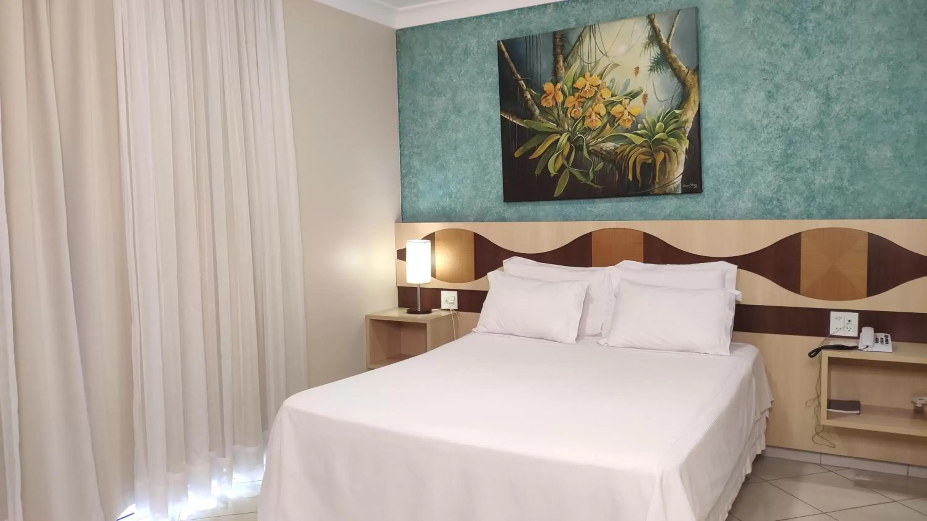 Bed in Hotel Lago Dourado Bed in Hotel Lago Dourado