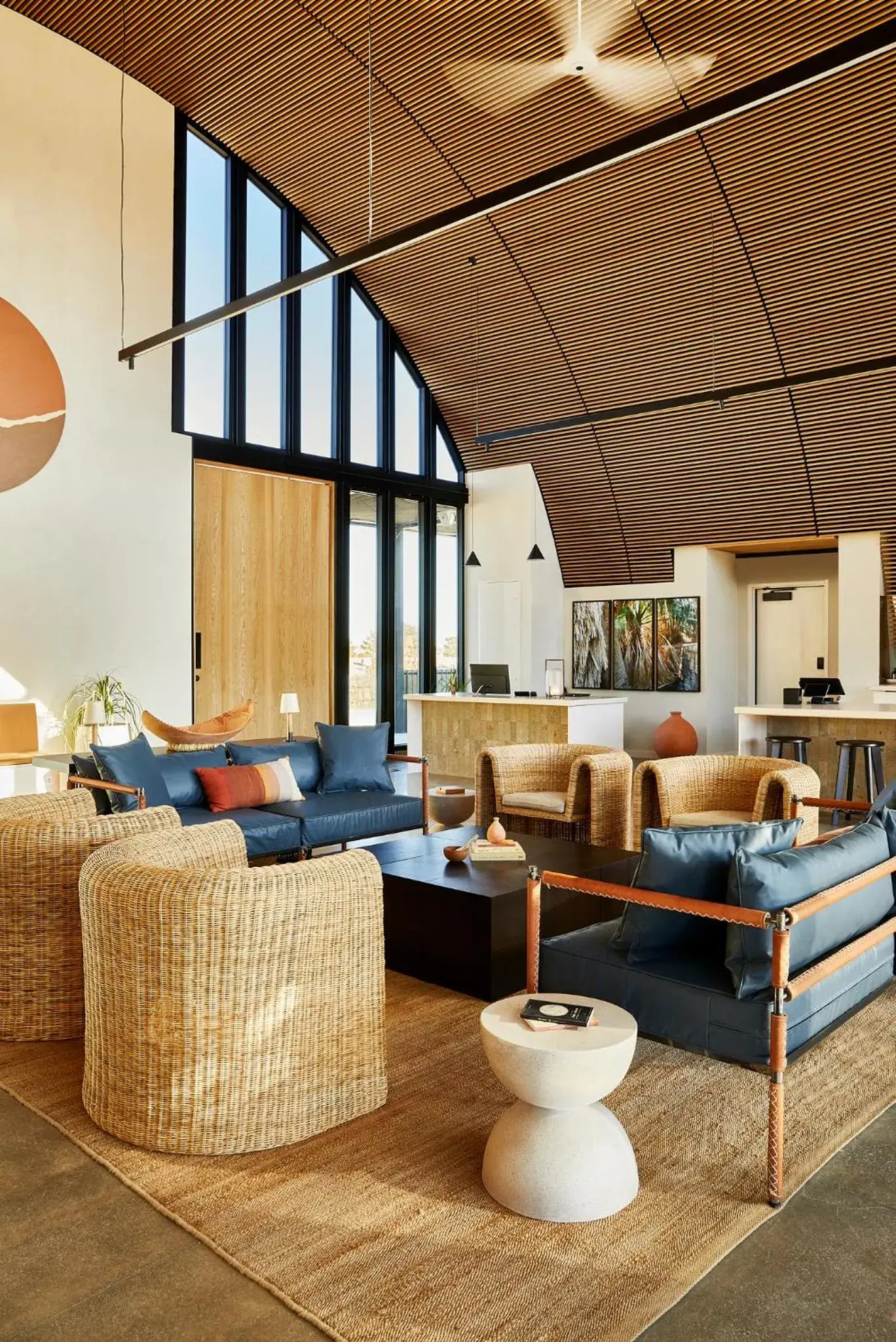 Lounge or bar in AutoCamp Joshua Tree Lounge or bar in AutoCamp Joshua Tree