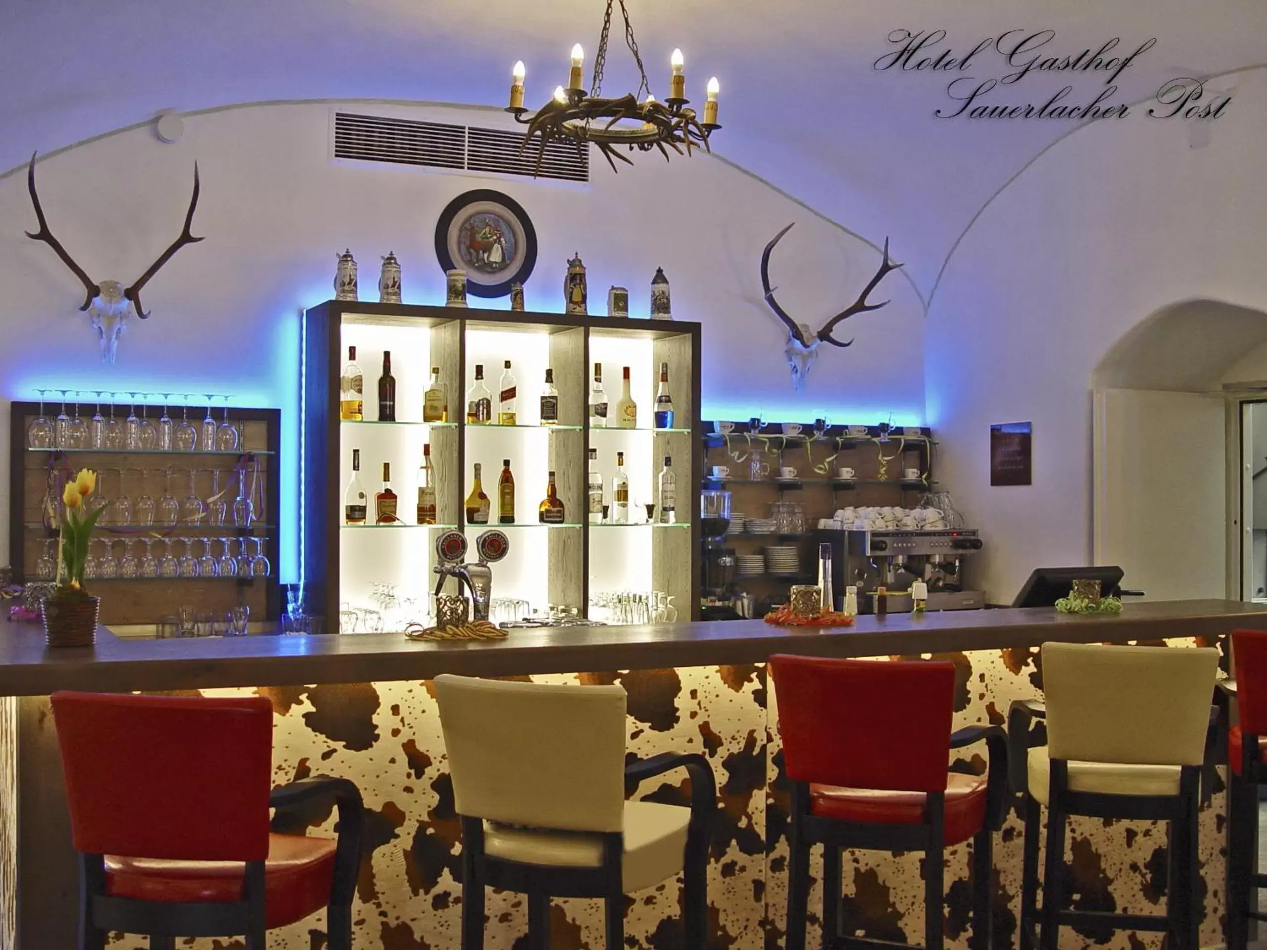 Lounge or bar, Lounge/Bar in Hotel Sauerlacher Post
