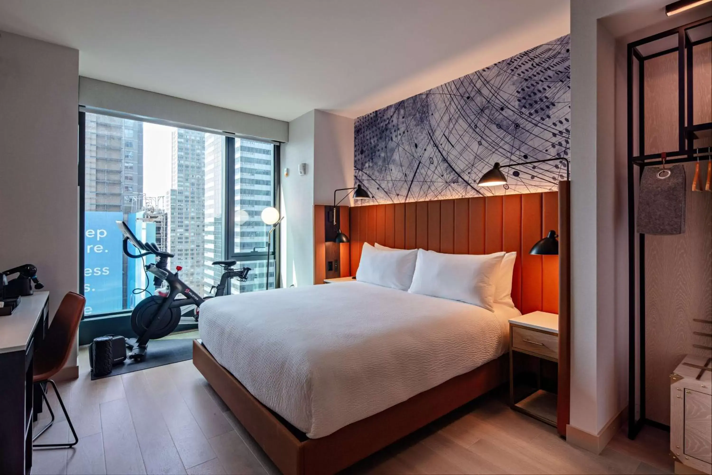 Bedroom in Tempo By Hilton New York Times Square