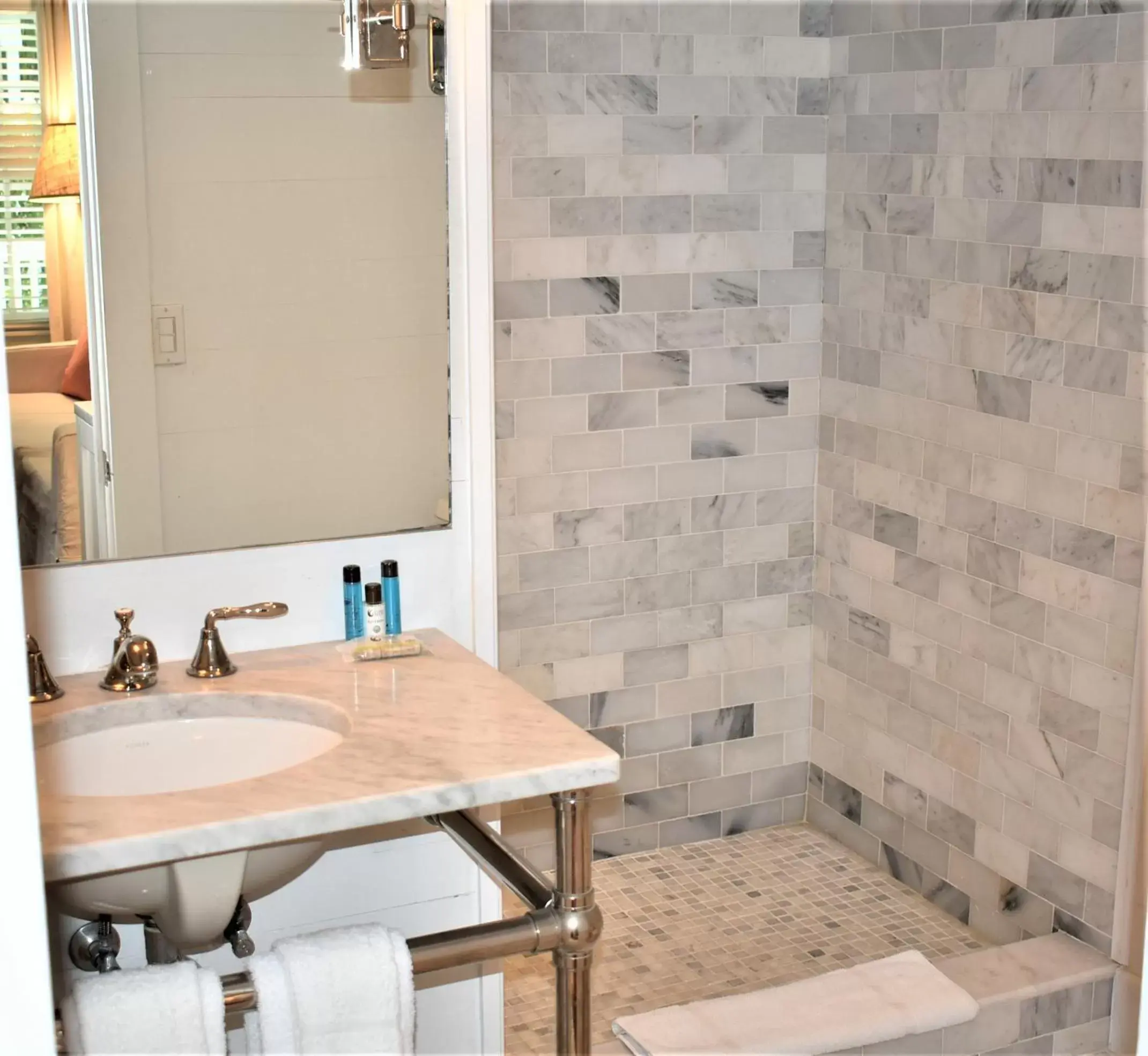 Bathroom in Simonton Court Historic Inn & Cottages