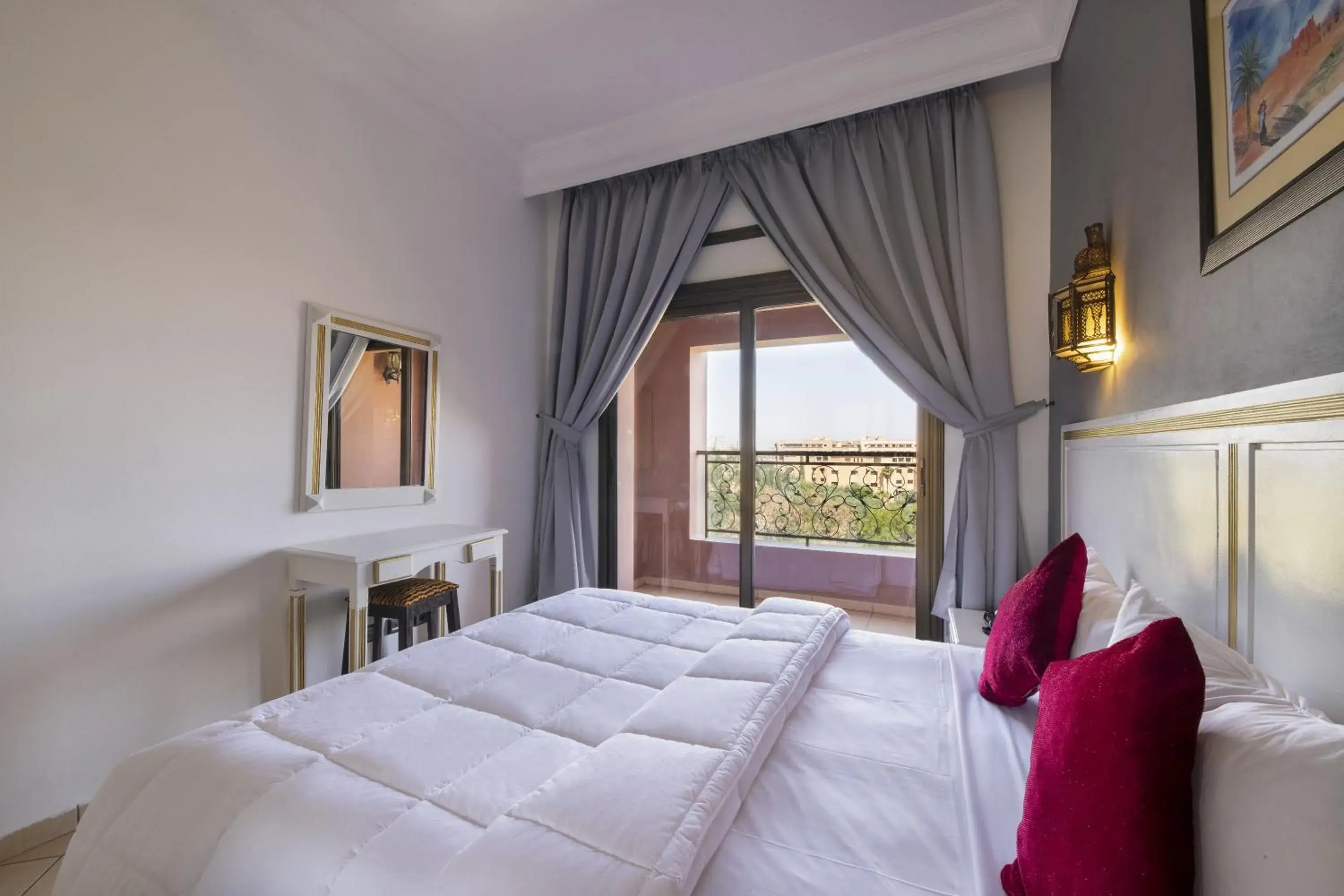 Bed in Mogador Menzah Appart Hôtel