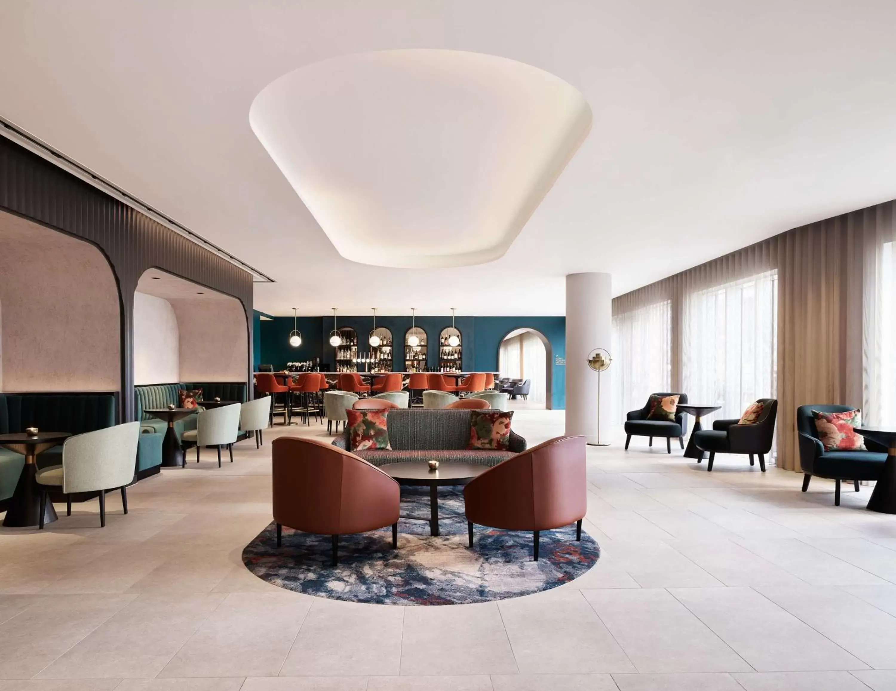 Lounge or bar, Restaurant/Places to Eat in Hyatt Regency London Stratford