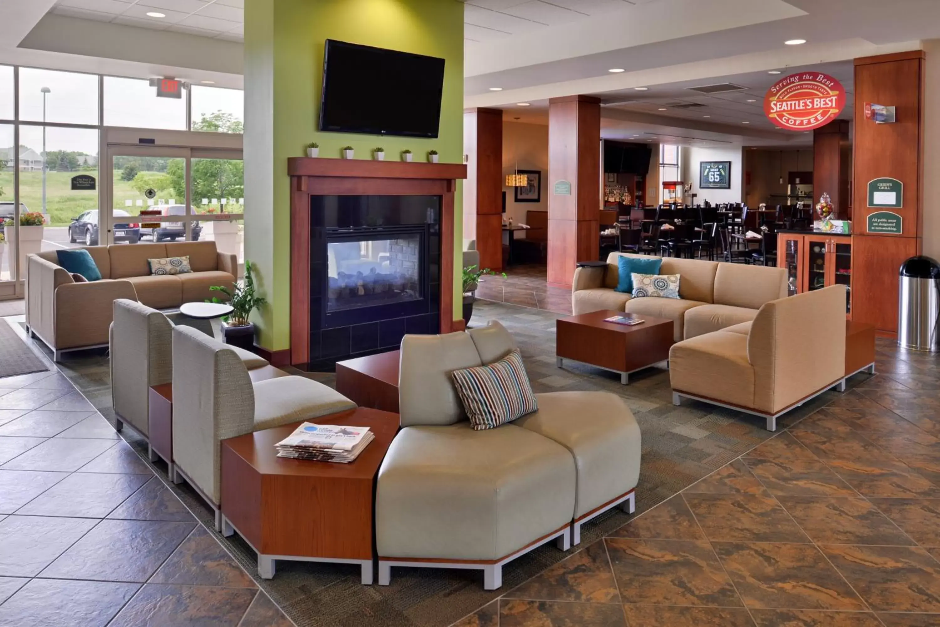 Property building, Lobby/Reception in Holiday Inn Madison at The American Center, an IHG Hotel