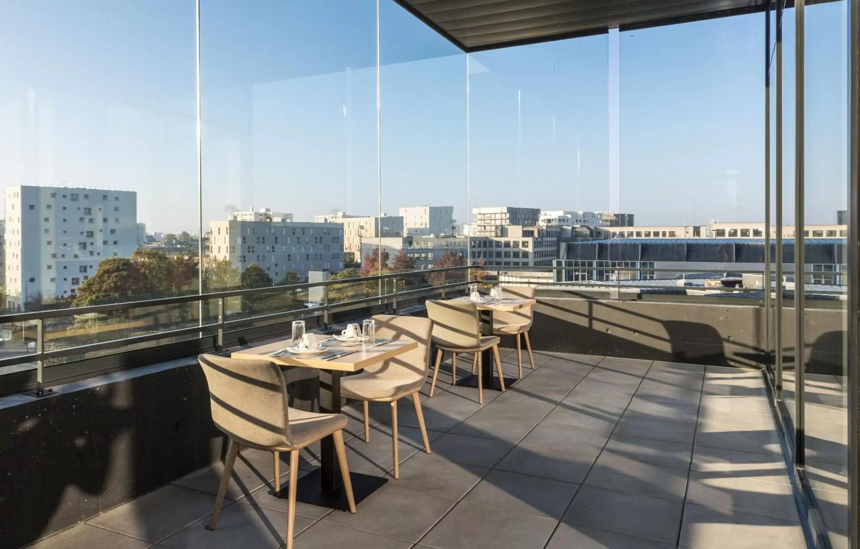 Balcony/Terrace in Résidence Odalys Nantes Cité des Congrès