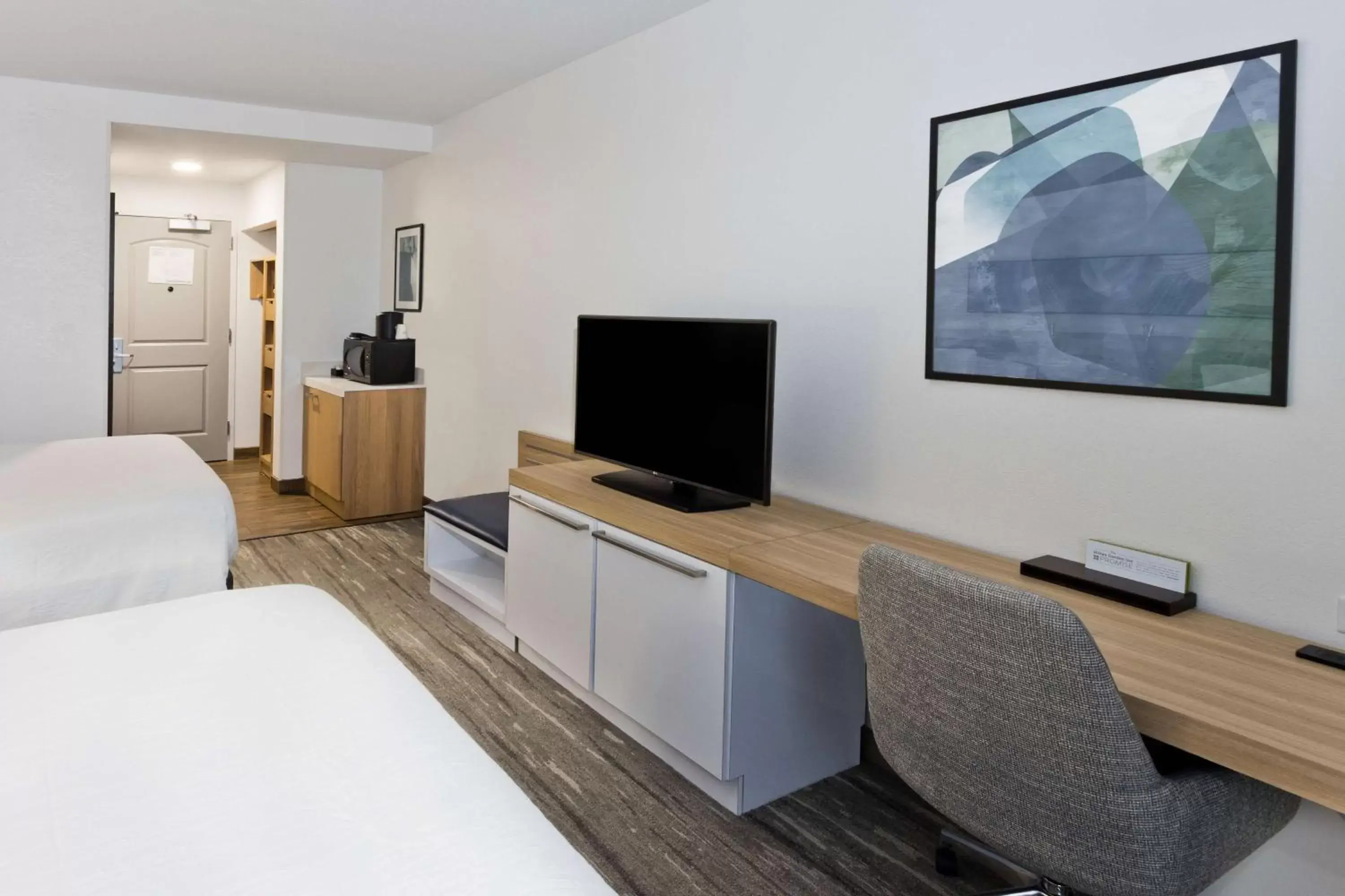 Bedroom, TV/Entertainment Center in Hilton Garden Inn Birmingham SE/Liberty Park