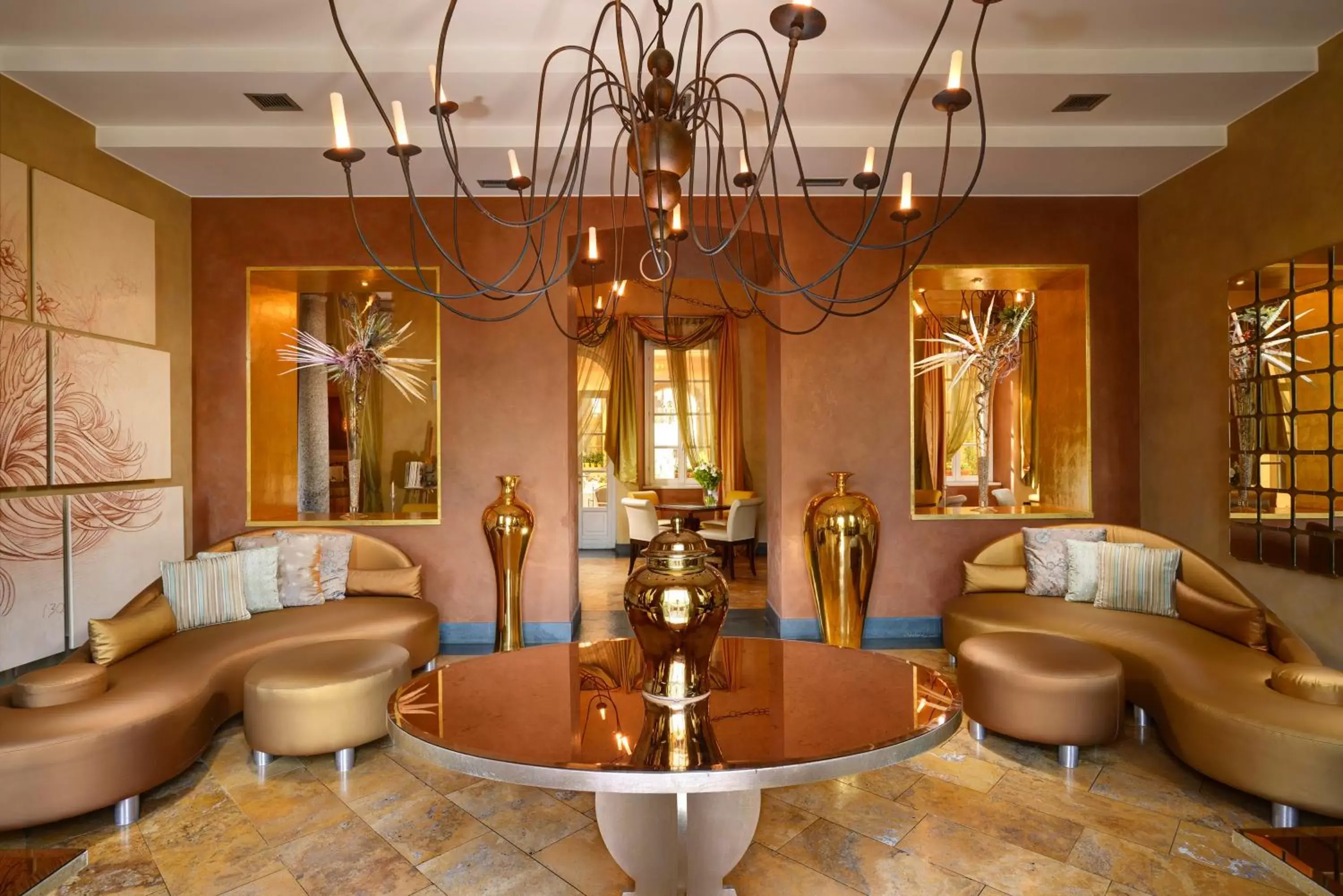 Lobby or reception, Lounge/Bar in Best Western Villa Appiani