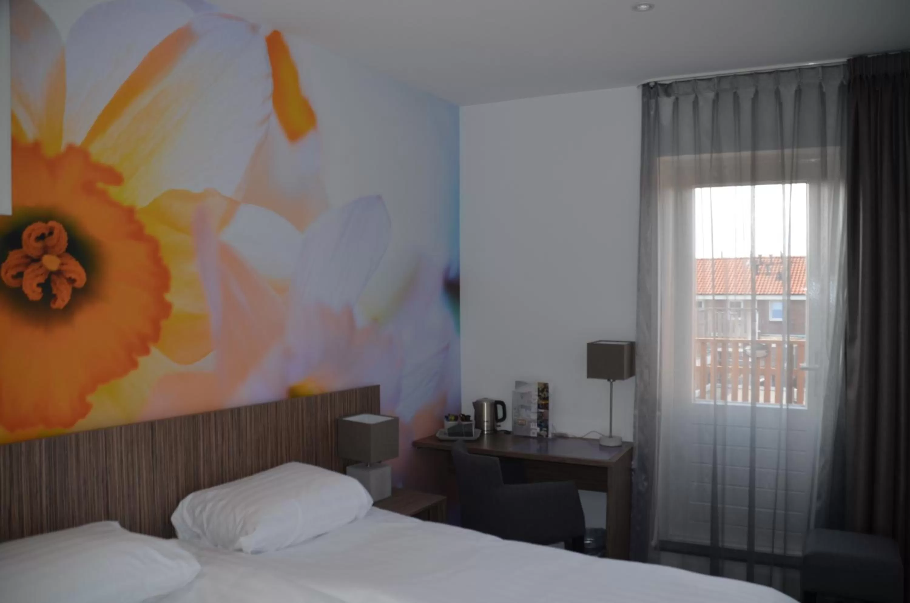 Decorative detail, Bed in Hotel Restaurant de Engel