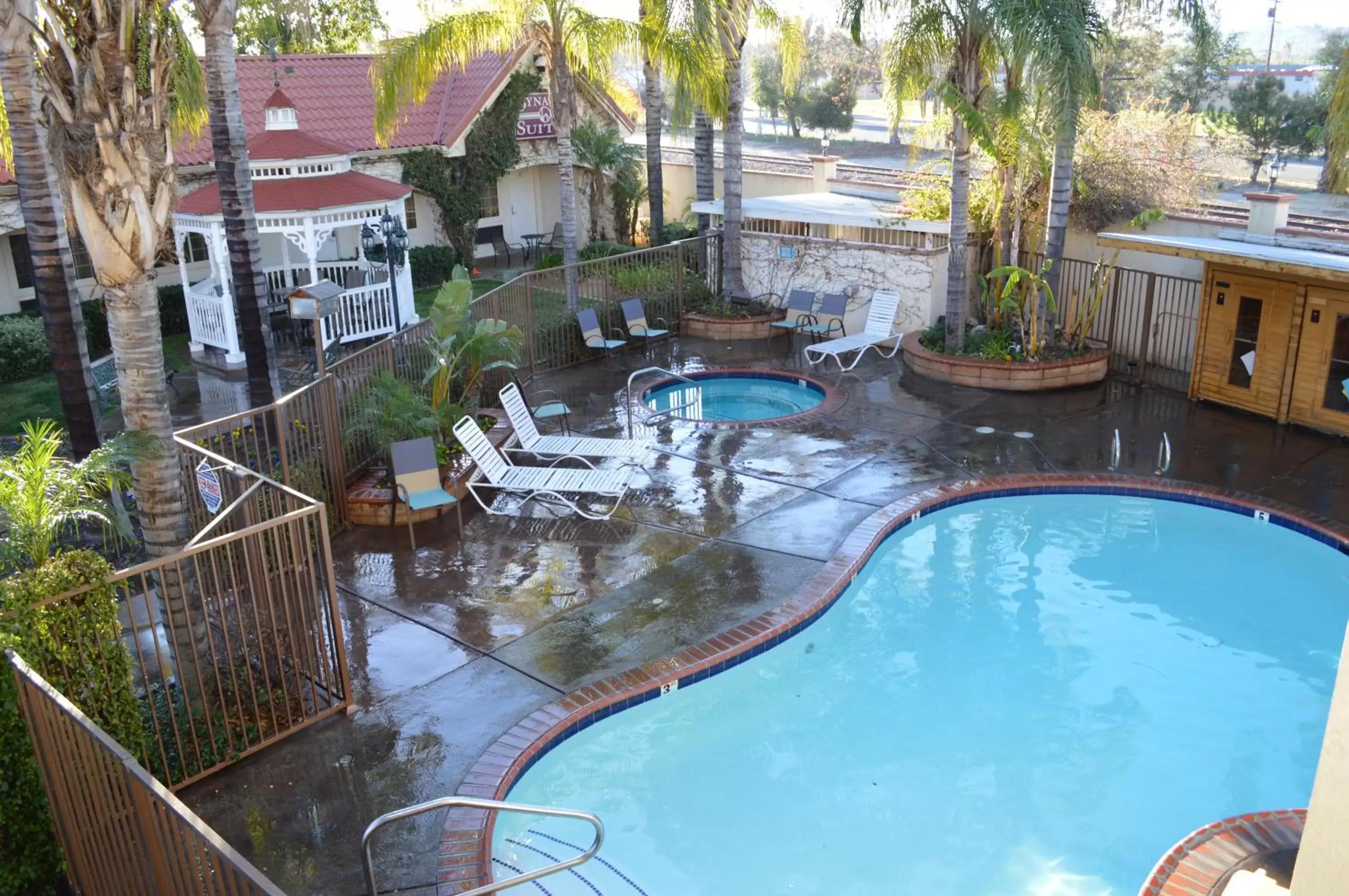 Swimming pool, Pool View in Dynasty Suites Redlands