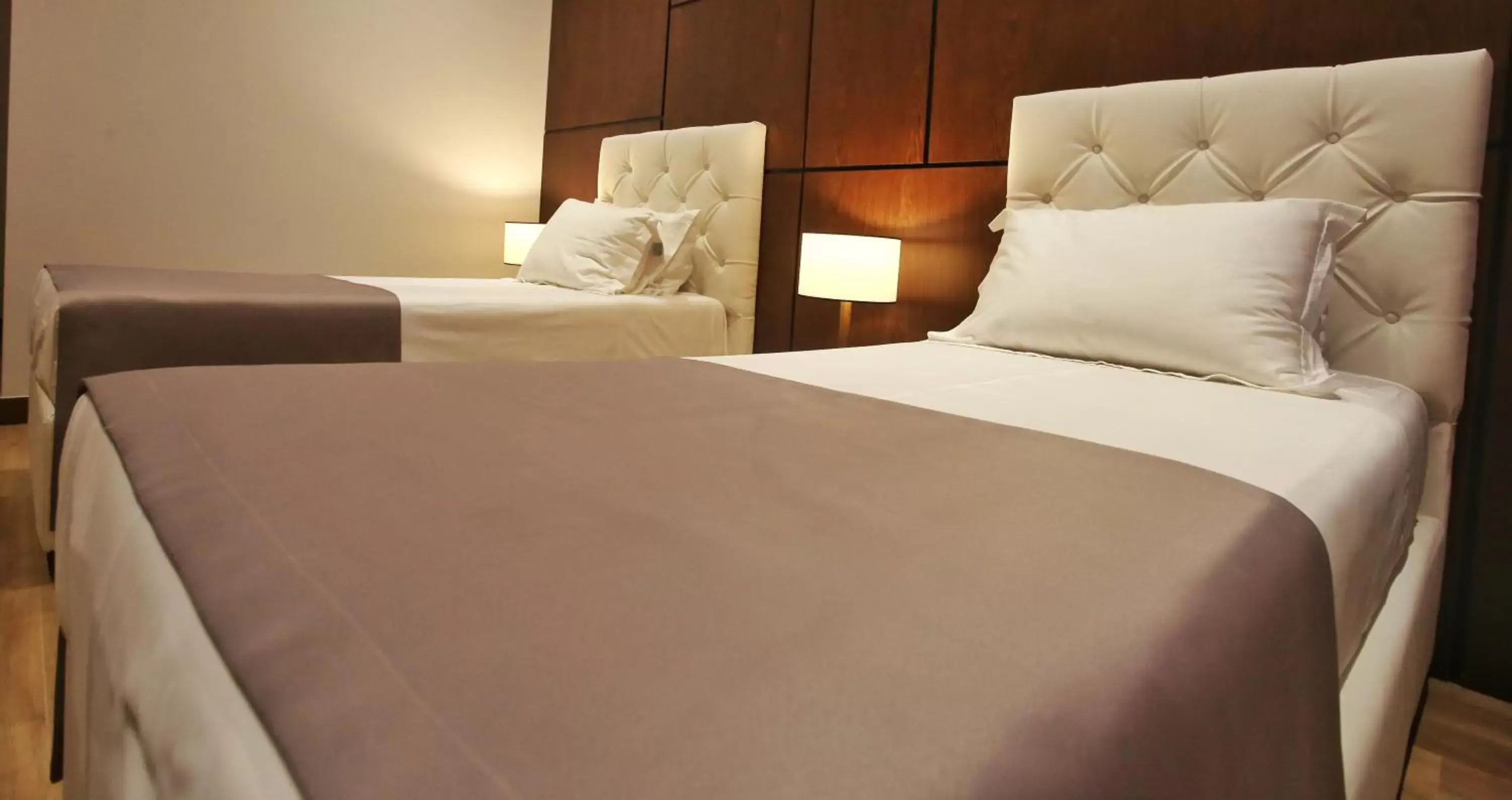 Bed in Portik Hotel