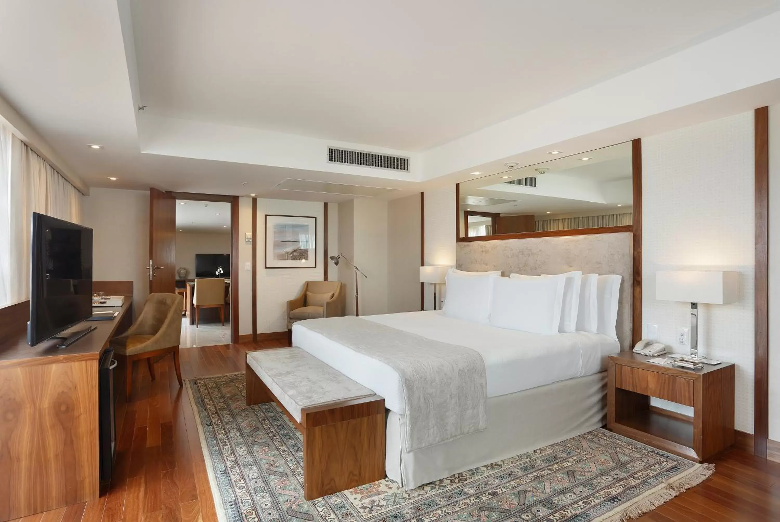 Bed in Windsor Marapendi Hotel