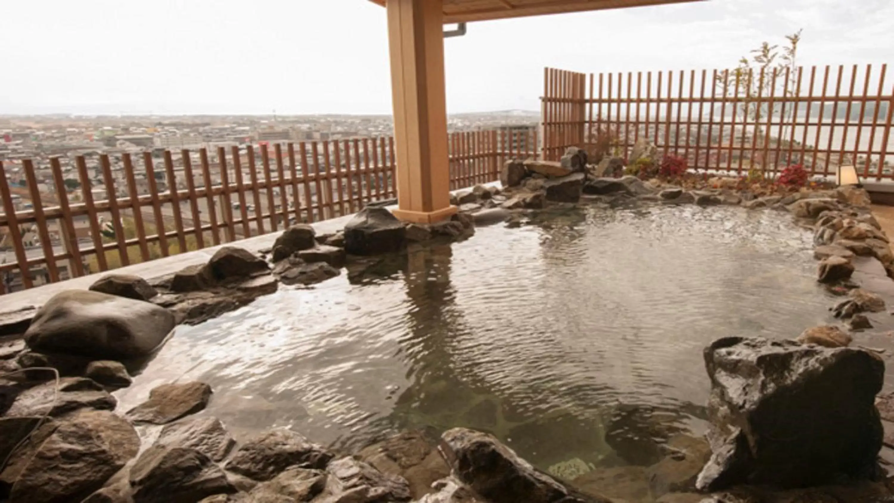 Hot Spring Bath in Onyado Nono