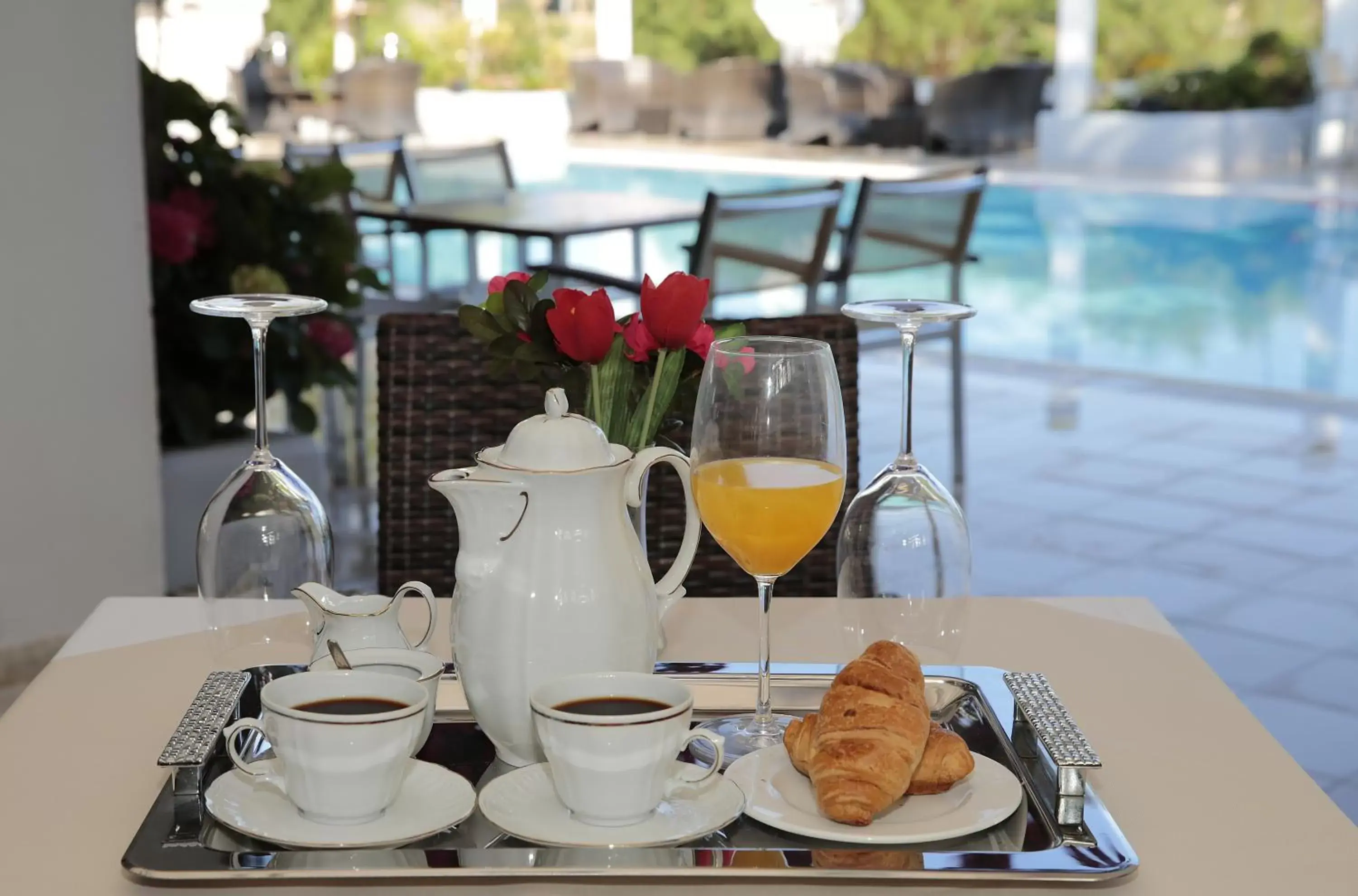 Patio, Swimming Pool in Kyparissia Beach Hotel