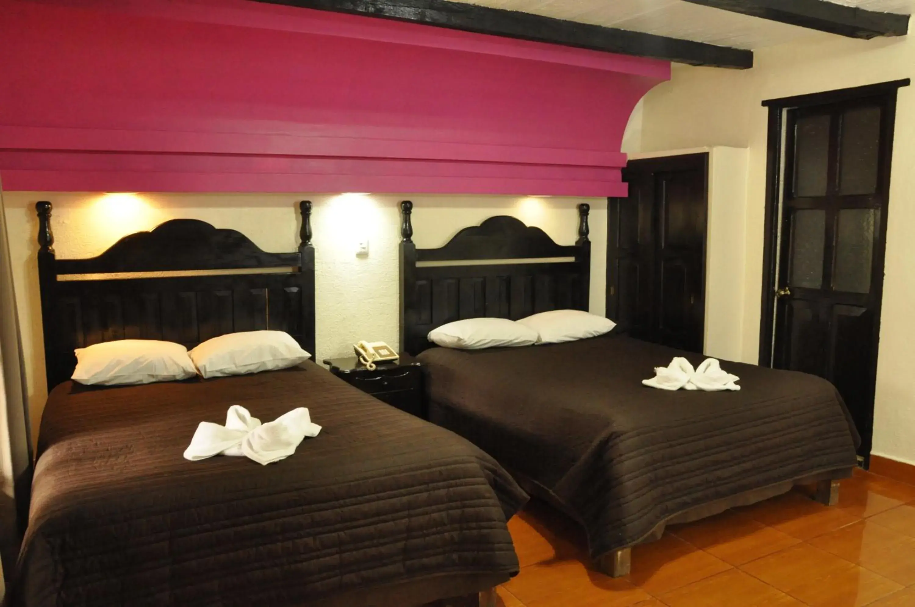 Bed in Hotel D’Monica Bed in Hotel D’Monica