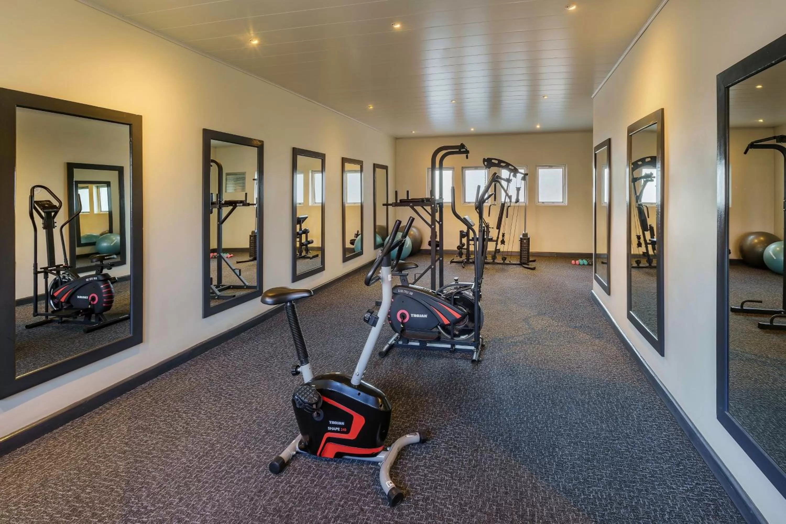 Fitness centre/facilities in Protea Hotel by Marriott Lusaka Cairo Road