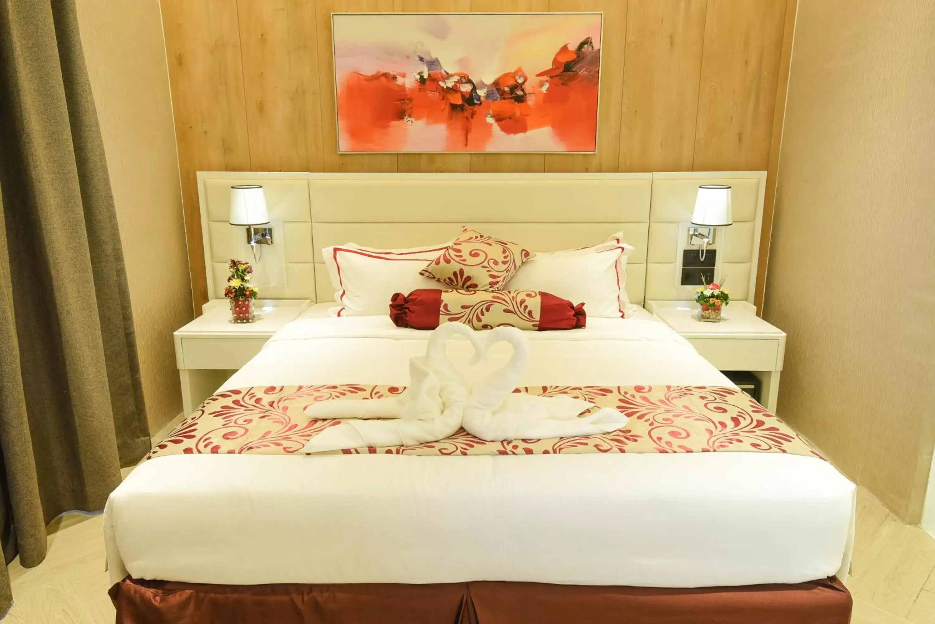 Bed in Red Hotel Cubao, Quezon City