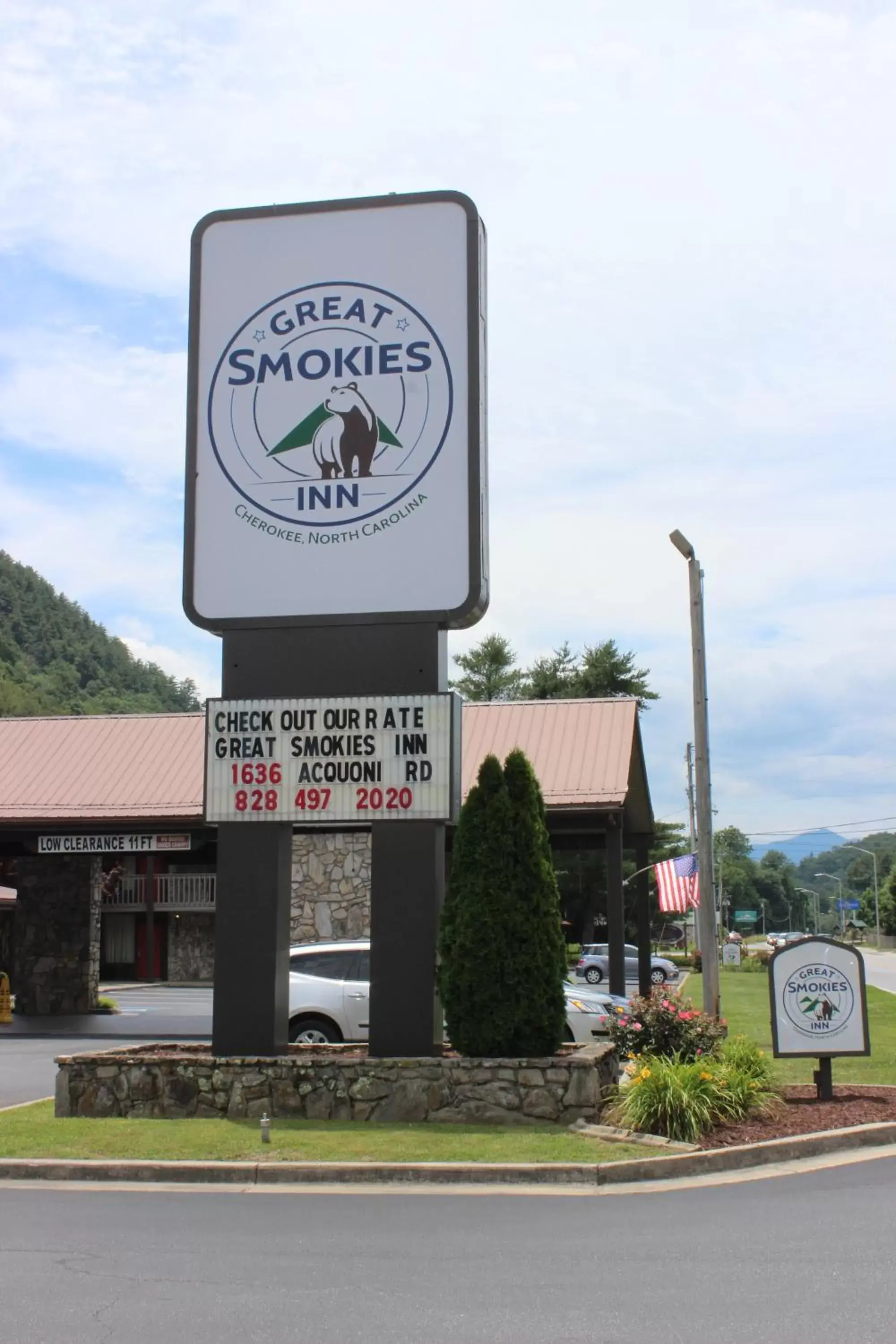 Property logo or sign, Property Logo/Sign in Great Smokies Inn - Cherokee