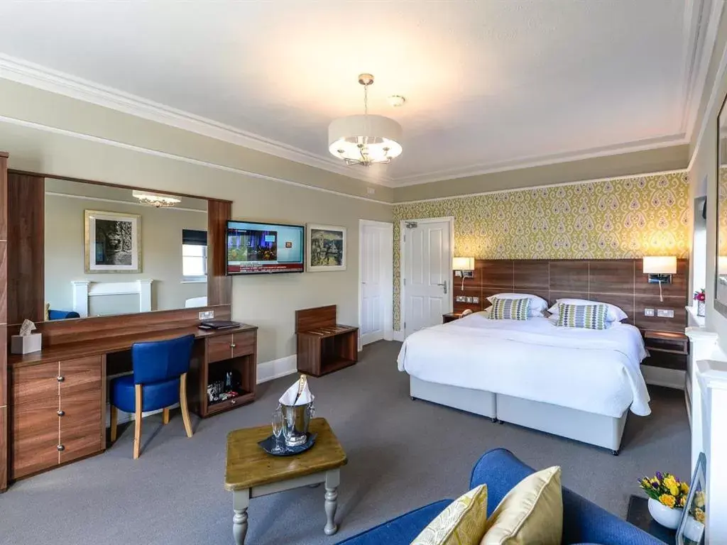 Bedroom, Bed in The Cliffe at Dinham Bedroom, Bed in The Cliffe at Dinham