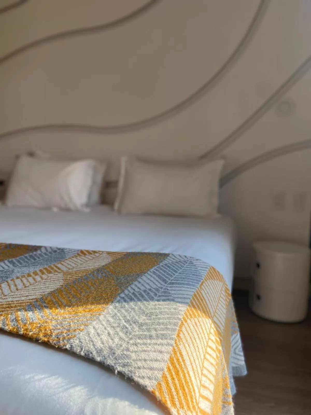 Bed in Hotel Nodo - El hotel que respira