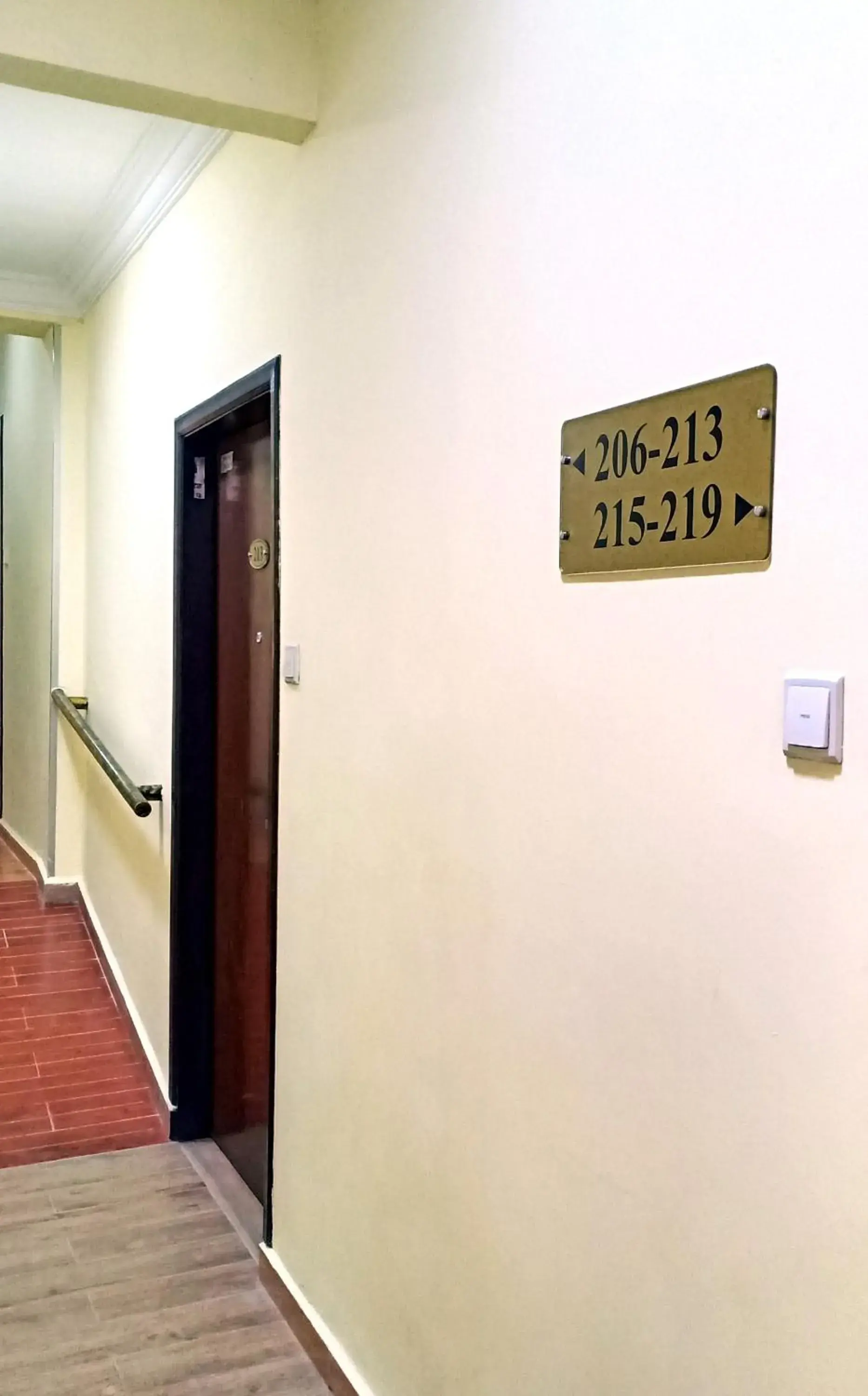 Facility for disabled guests in OYO 750 Comfort Hotel