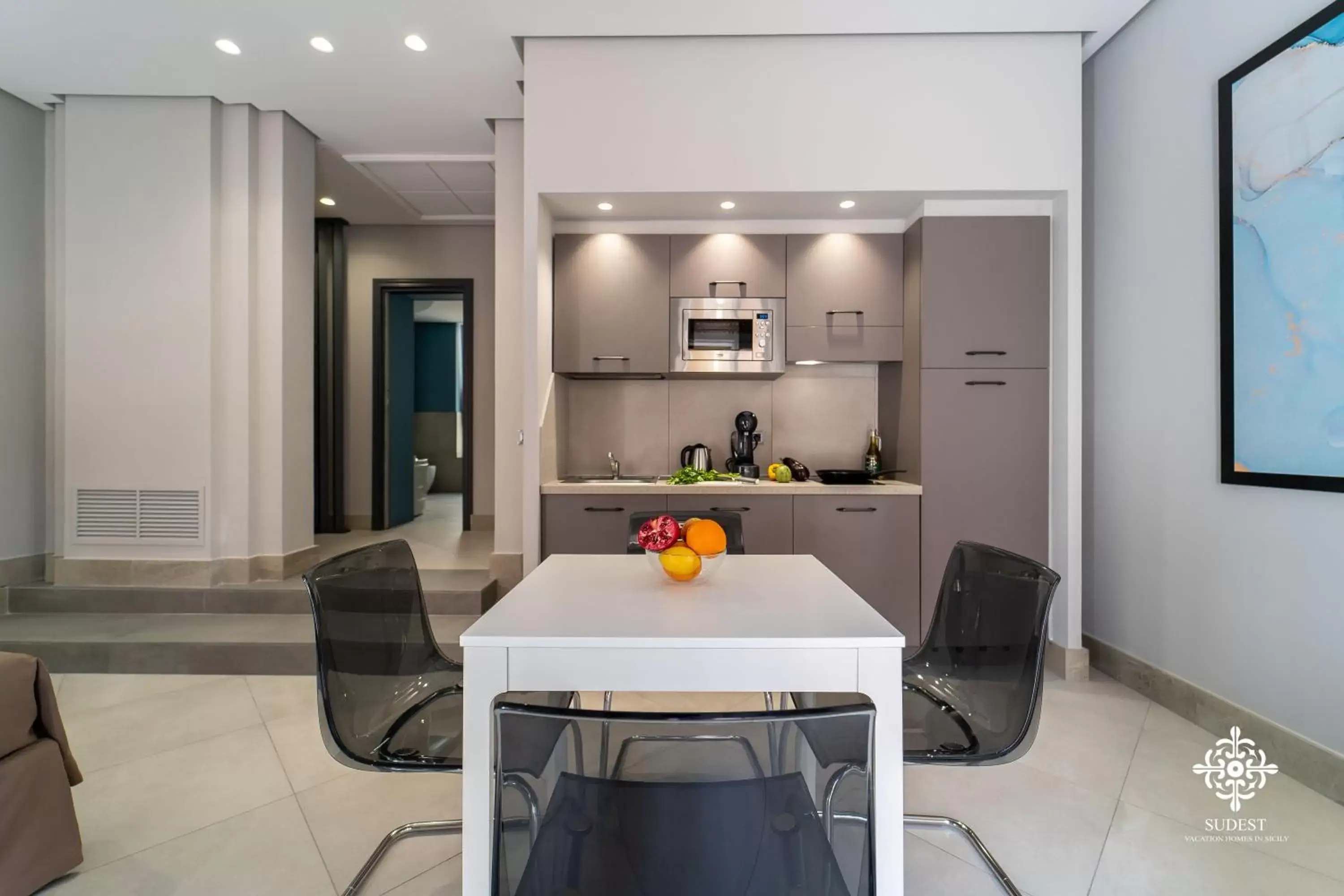 Kitchen or kitchenette, Dining Area in Matteotti Luxury Residence