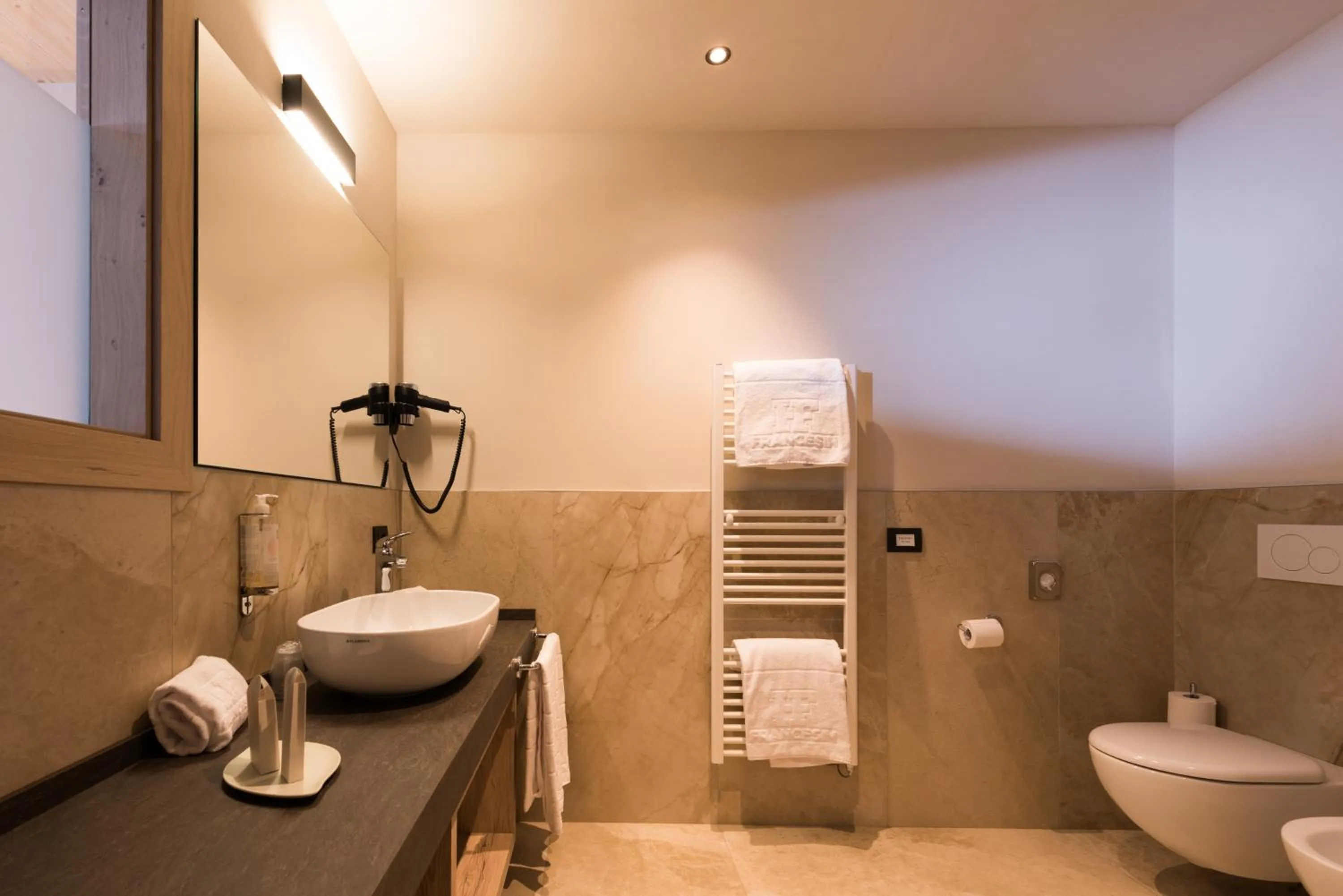 Bathroom in Francesin Active Hotel