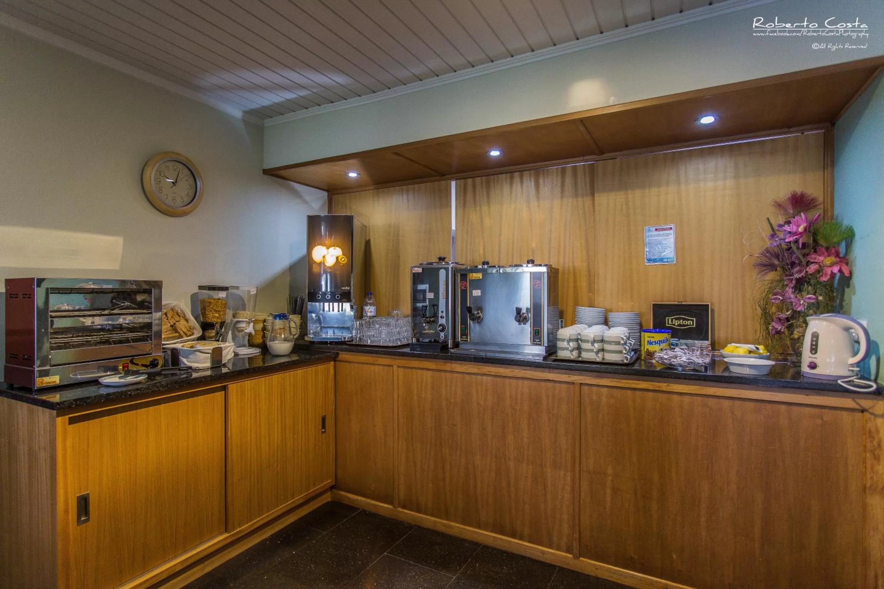 Dining area in Hotel Teresinha