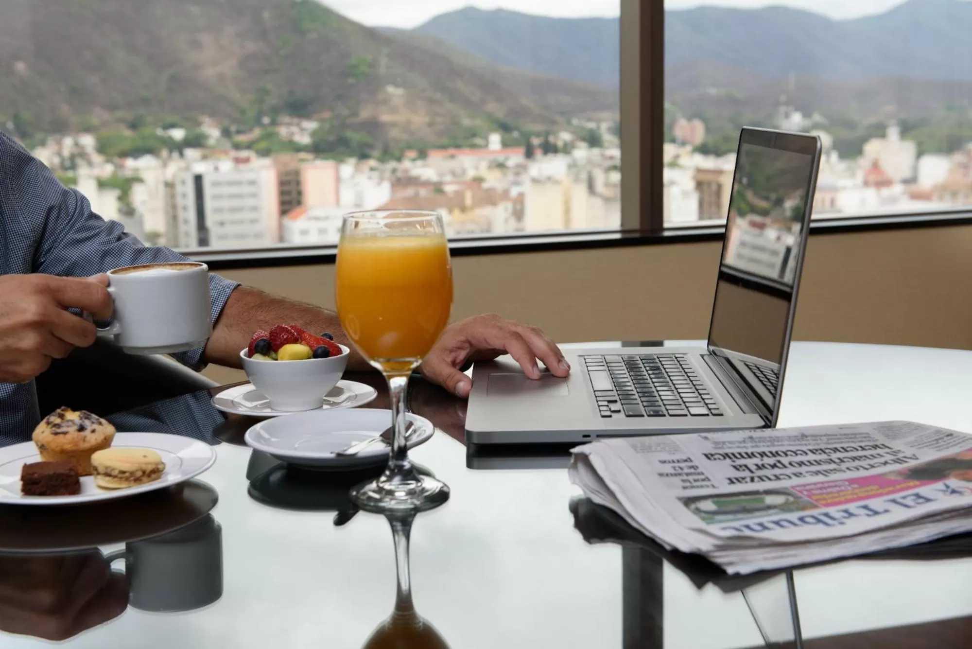 Food and drinks in Alejandro 1º Hotel