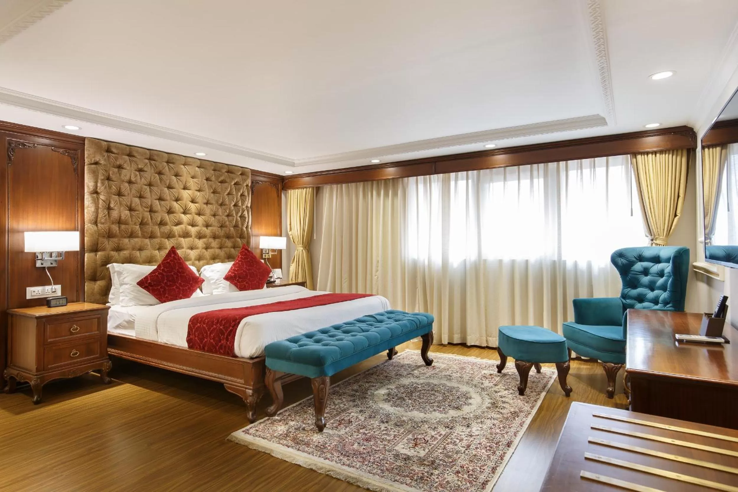 Bedroom, Bed in Hotel Shanker-Palatial Heritage Kathmandu