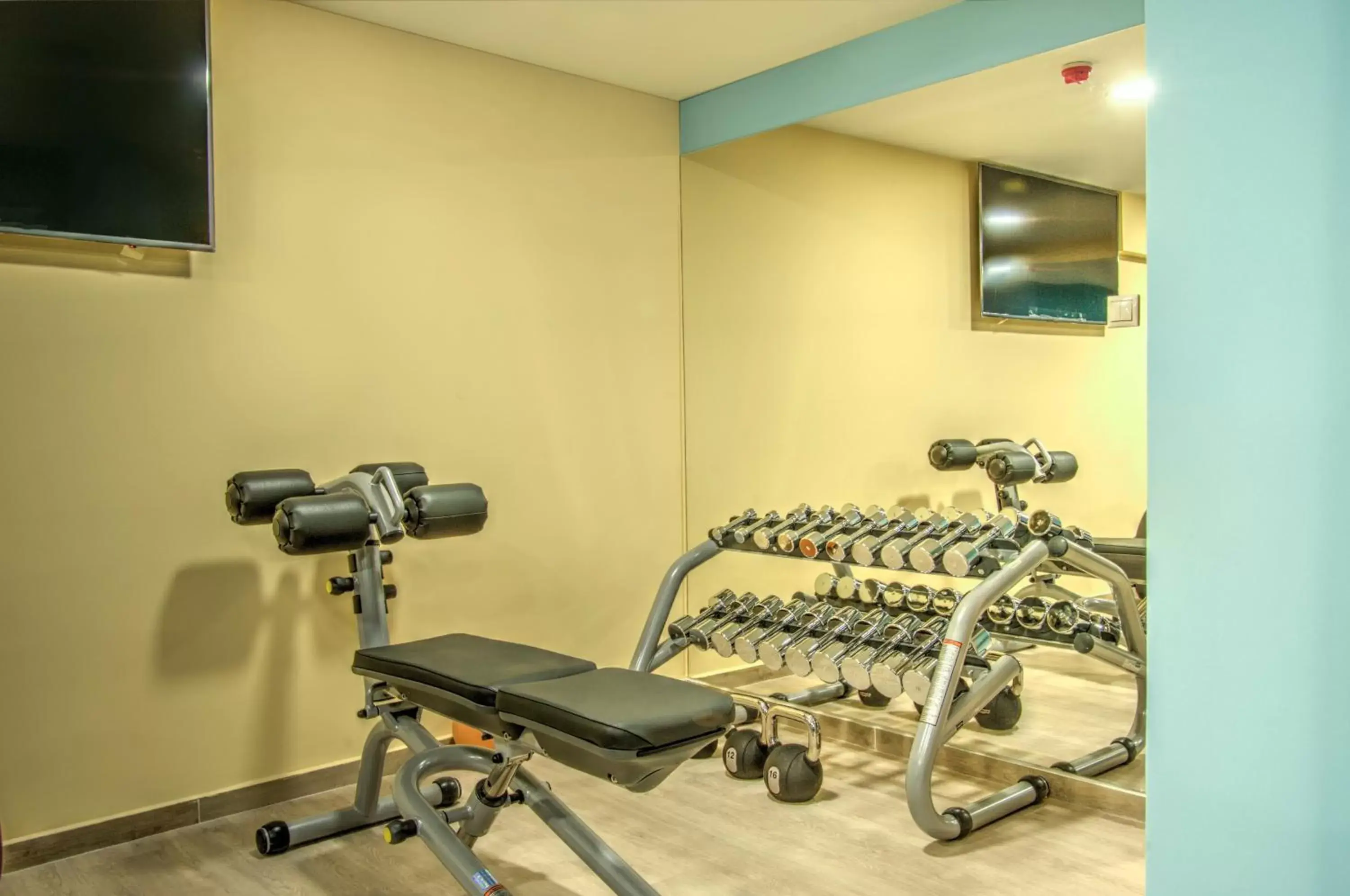 Fitness centre/facilities in Holiday Inn Plovdiv by IHG Fitness centre/facilities in Holiday Inn Plovdiv by IHG