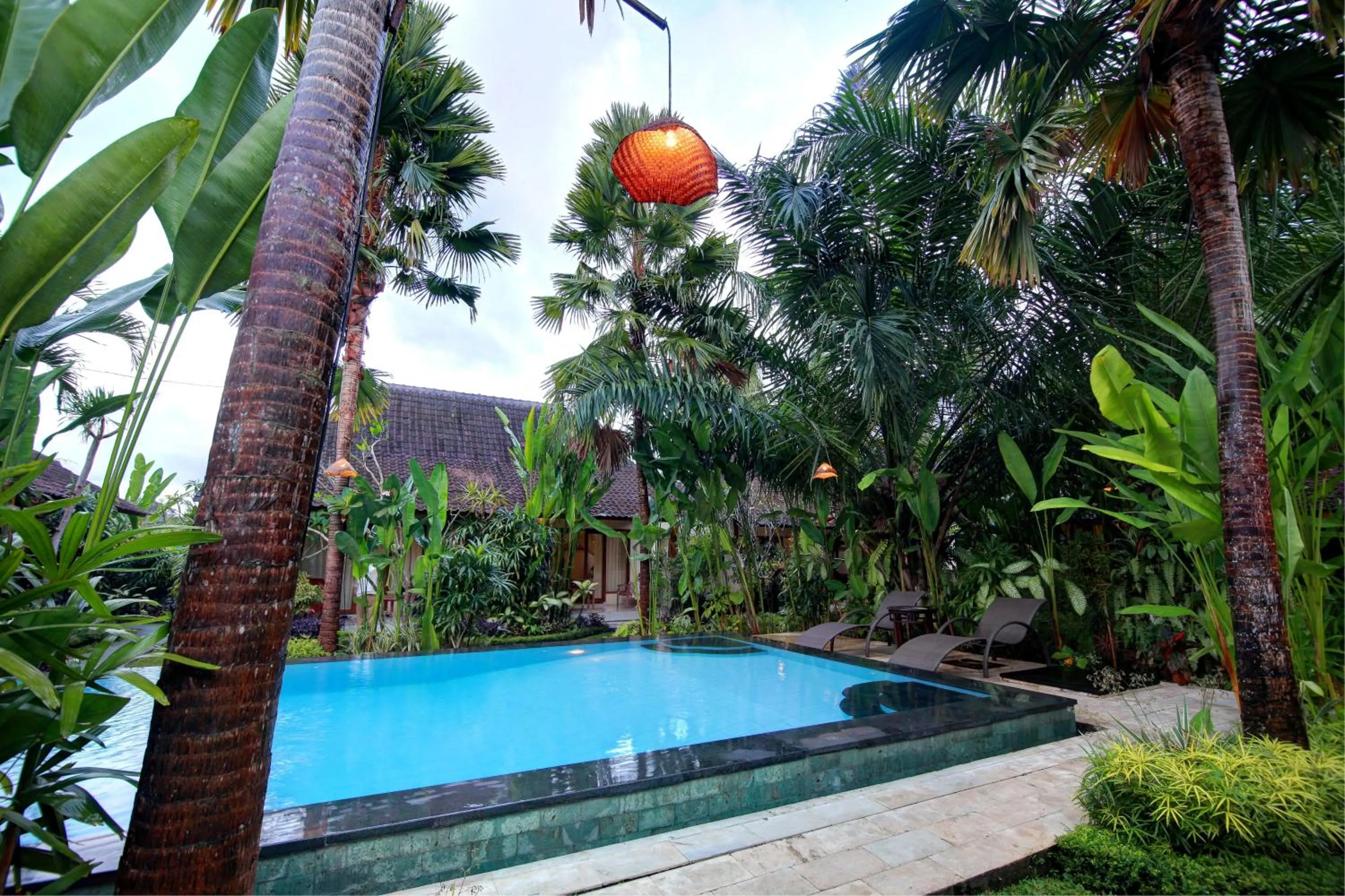 Pool view in Bali Dream Resort Ubud
