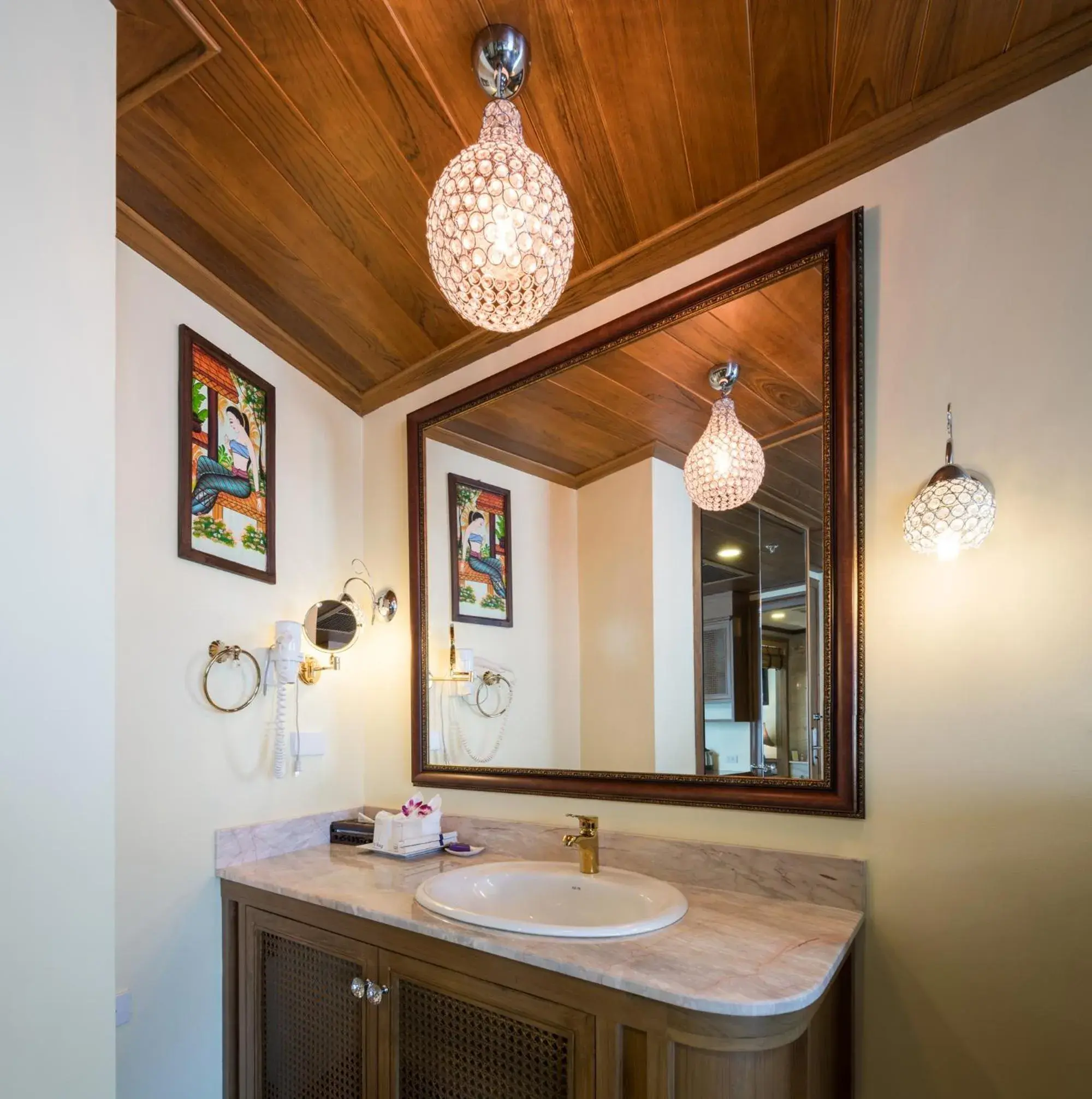 Bathroom in Peak Nimman Prestige Hotel