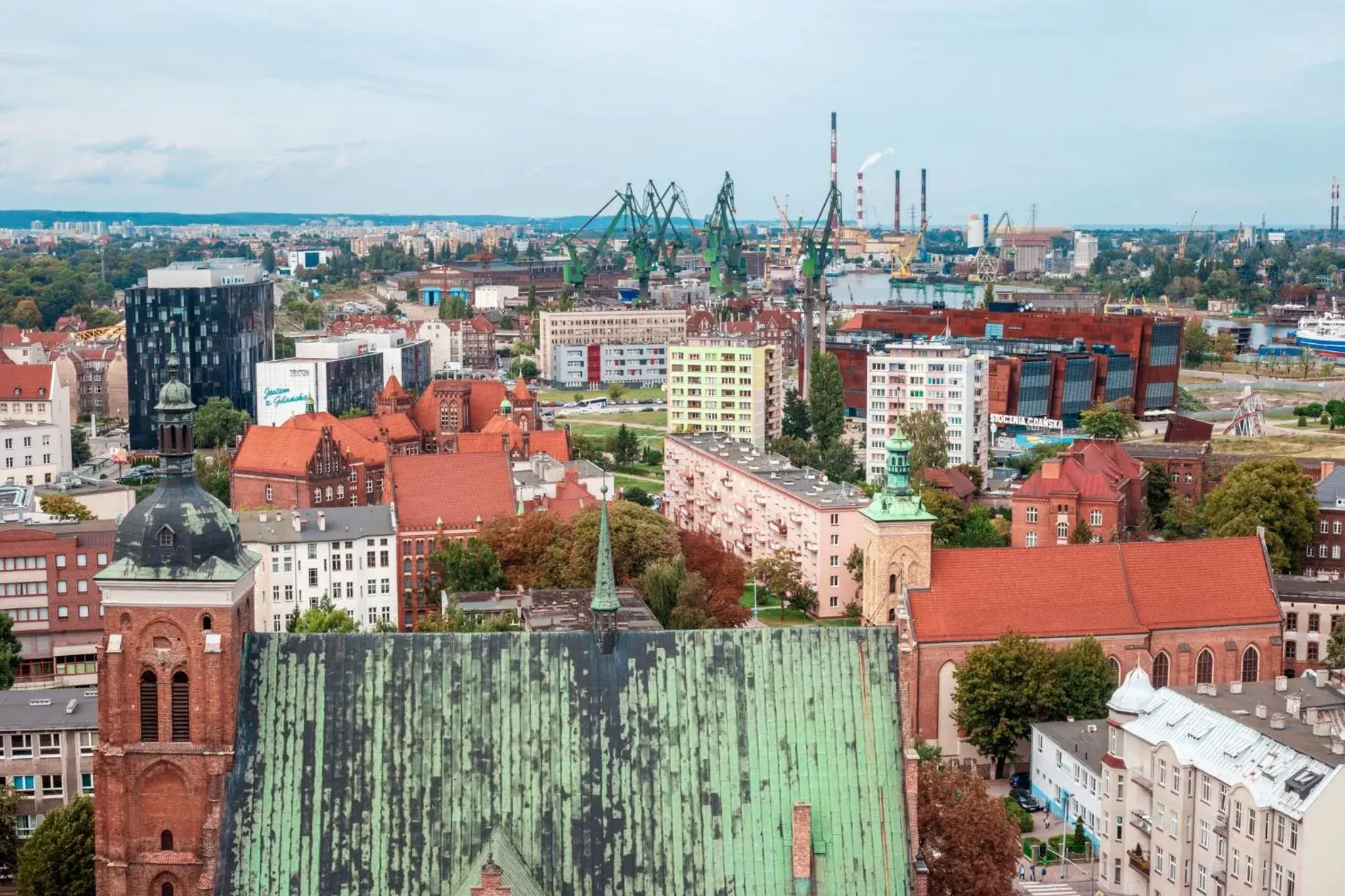 City view in Mercure Gdańsk Stare Miasto