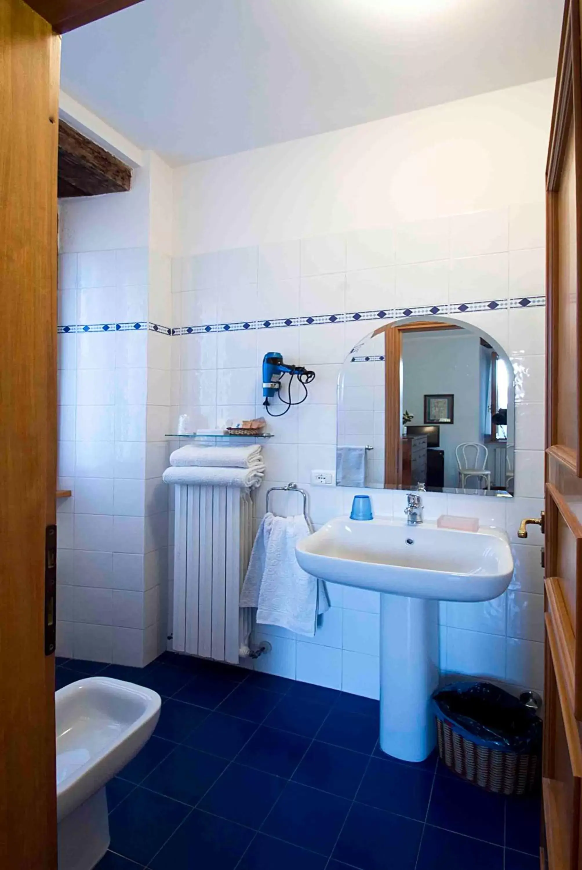 Toilet, Bathroom in Albergo Villa Cristina