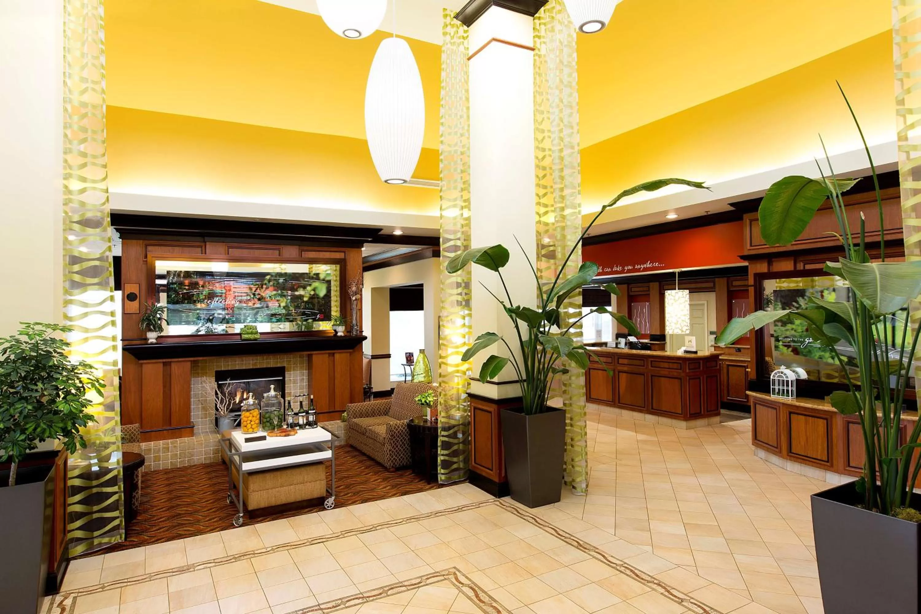 Lobby or reception in Hilton Garden Inn Indianapolis/Carmel