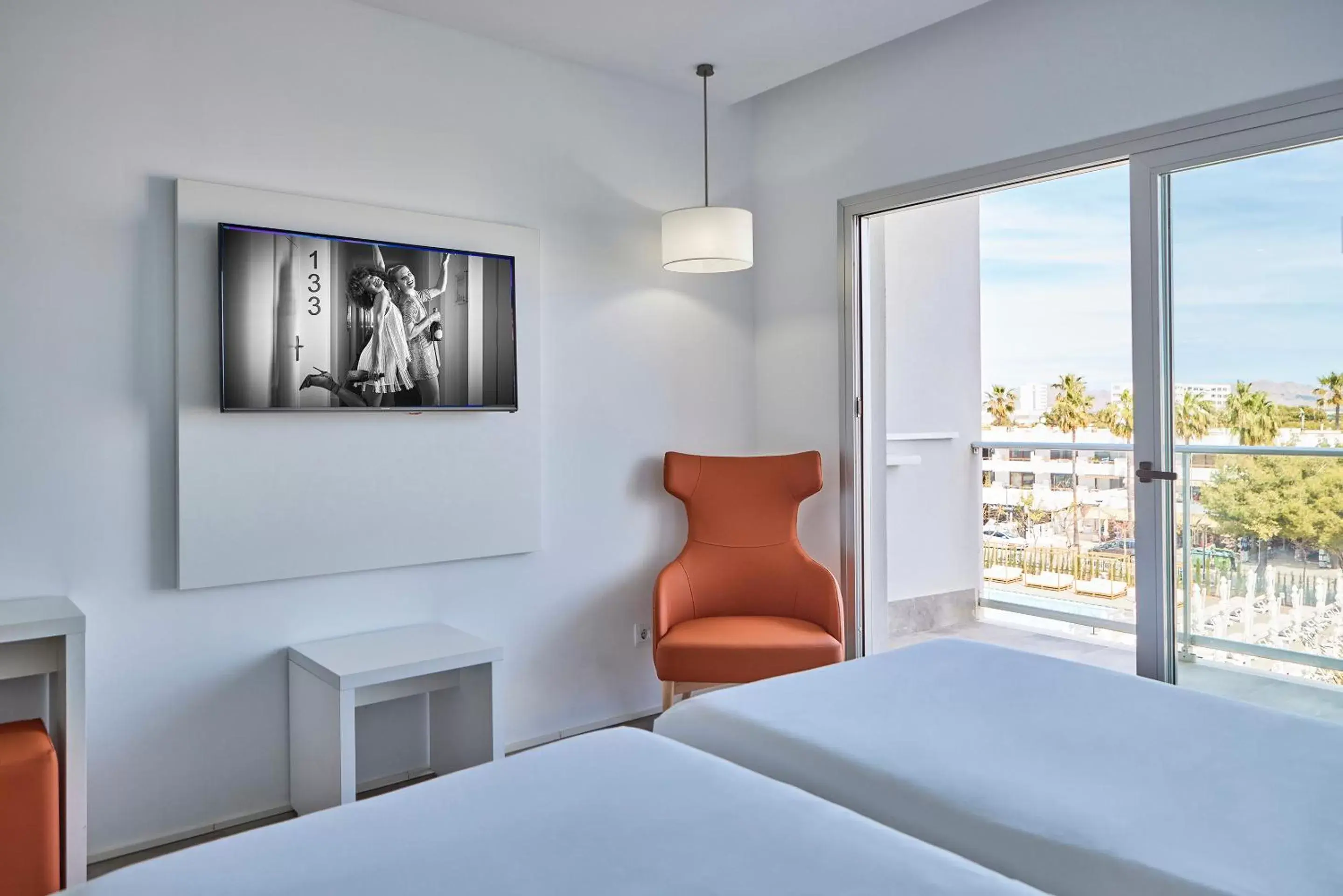 TV and multimedia, Bed in Hotel Astoria Playa Adults Only 4* Sup