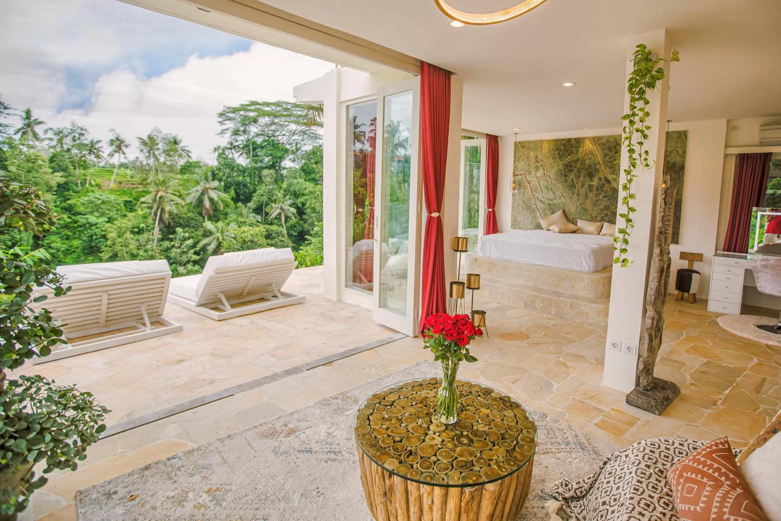 Natural landscape in Villa Cella Bella Ubud