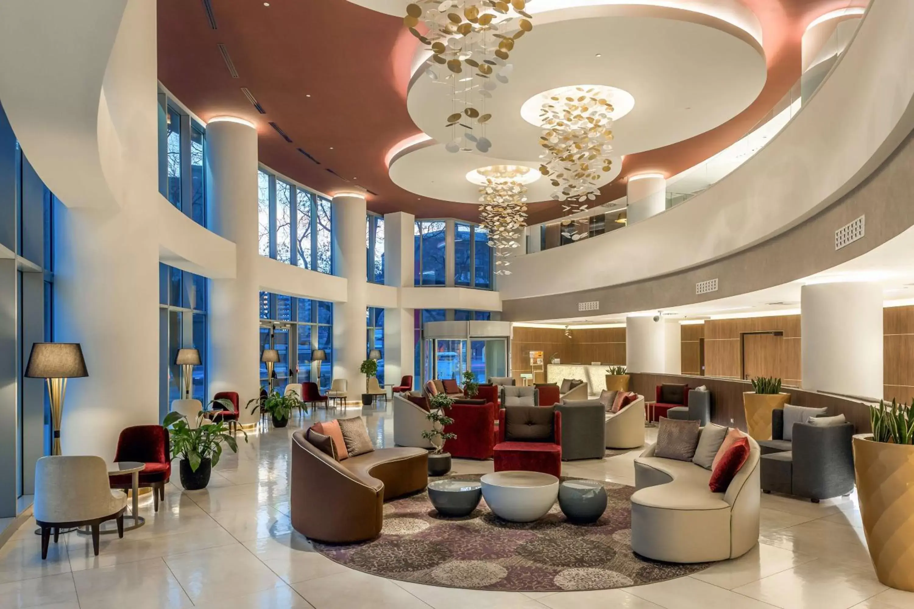 Lobby or reception, Lounge/Bar in DoubleTree by Hilton Yerevan City Centre