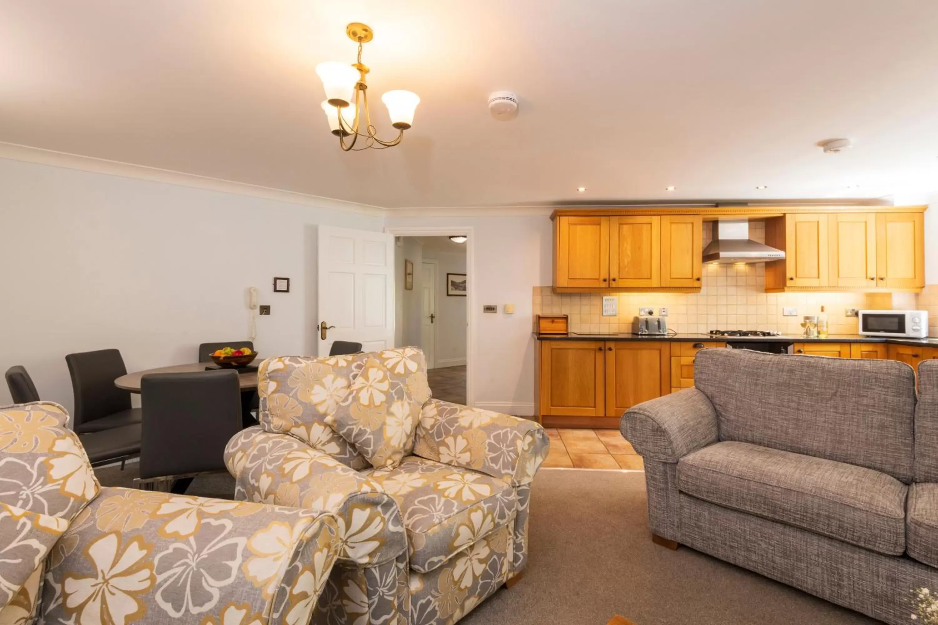 Living room, Seating Area in Porth Veor Manor Villas & Apartments