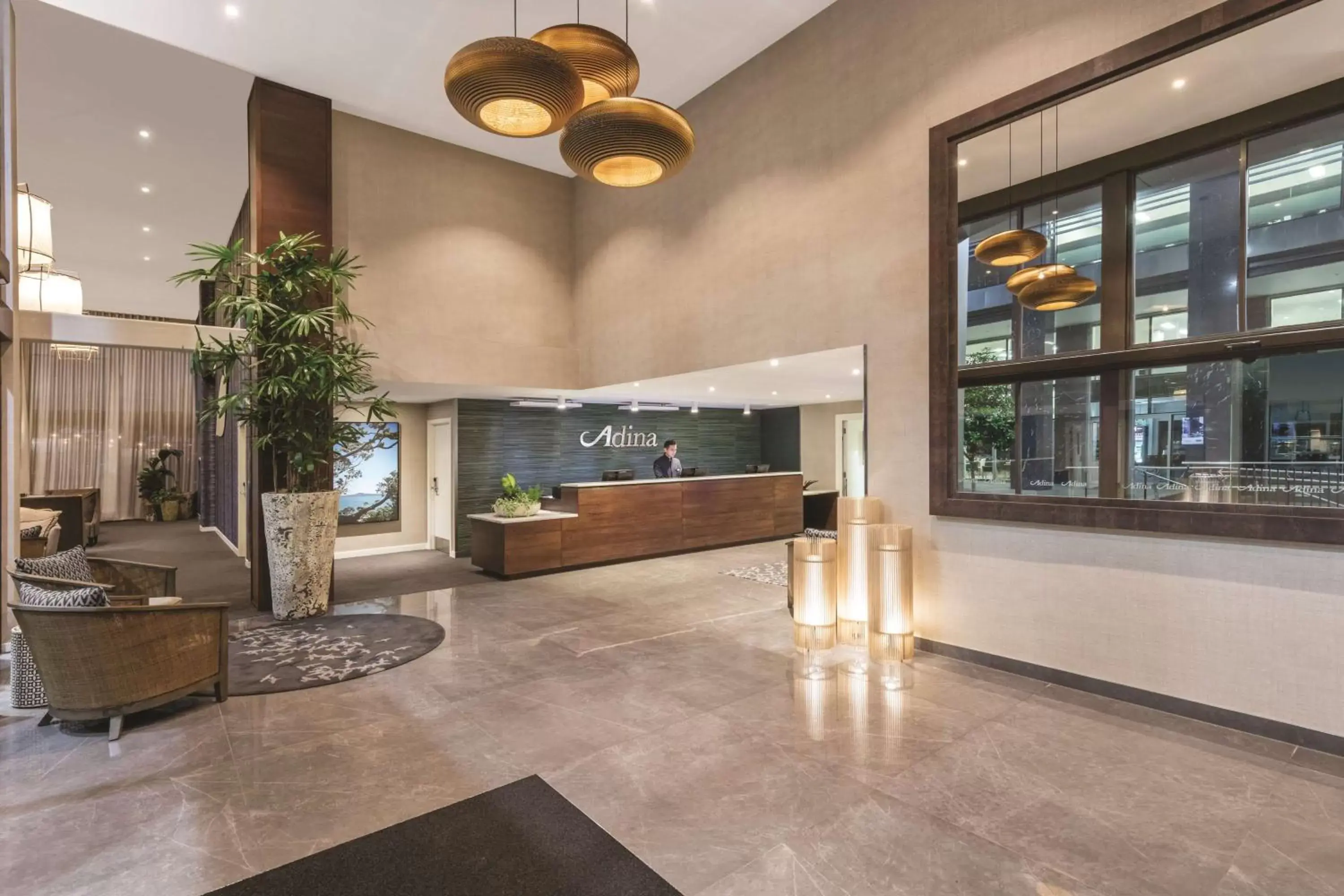Lobby or reception, Lobby/Reception in Adina Apartment Hotel Auckland Britomart