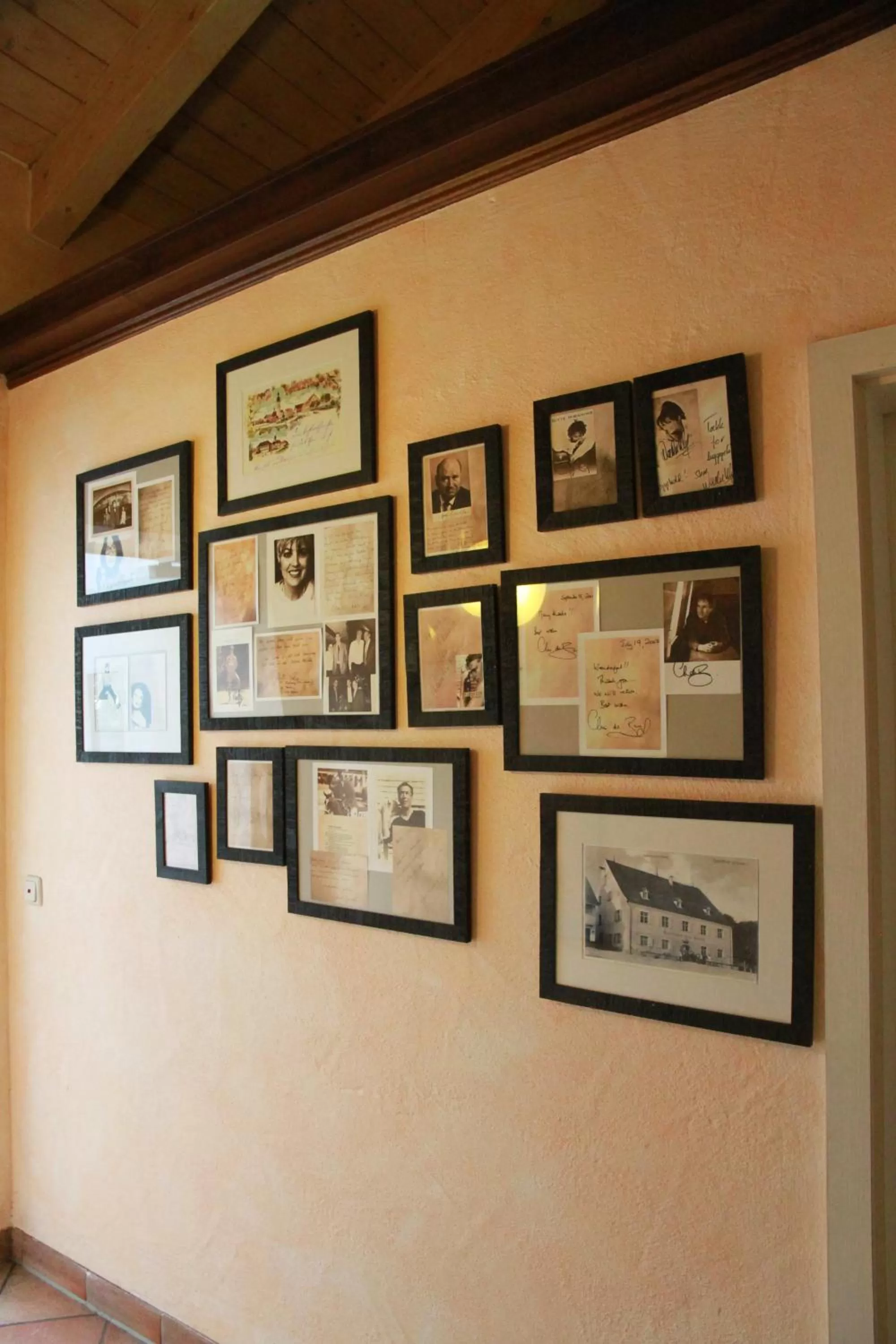 Decorative detail in Landhotel Hirsch