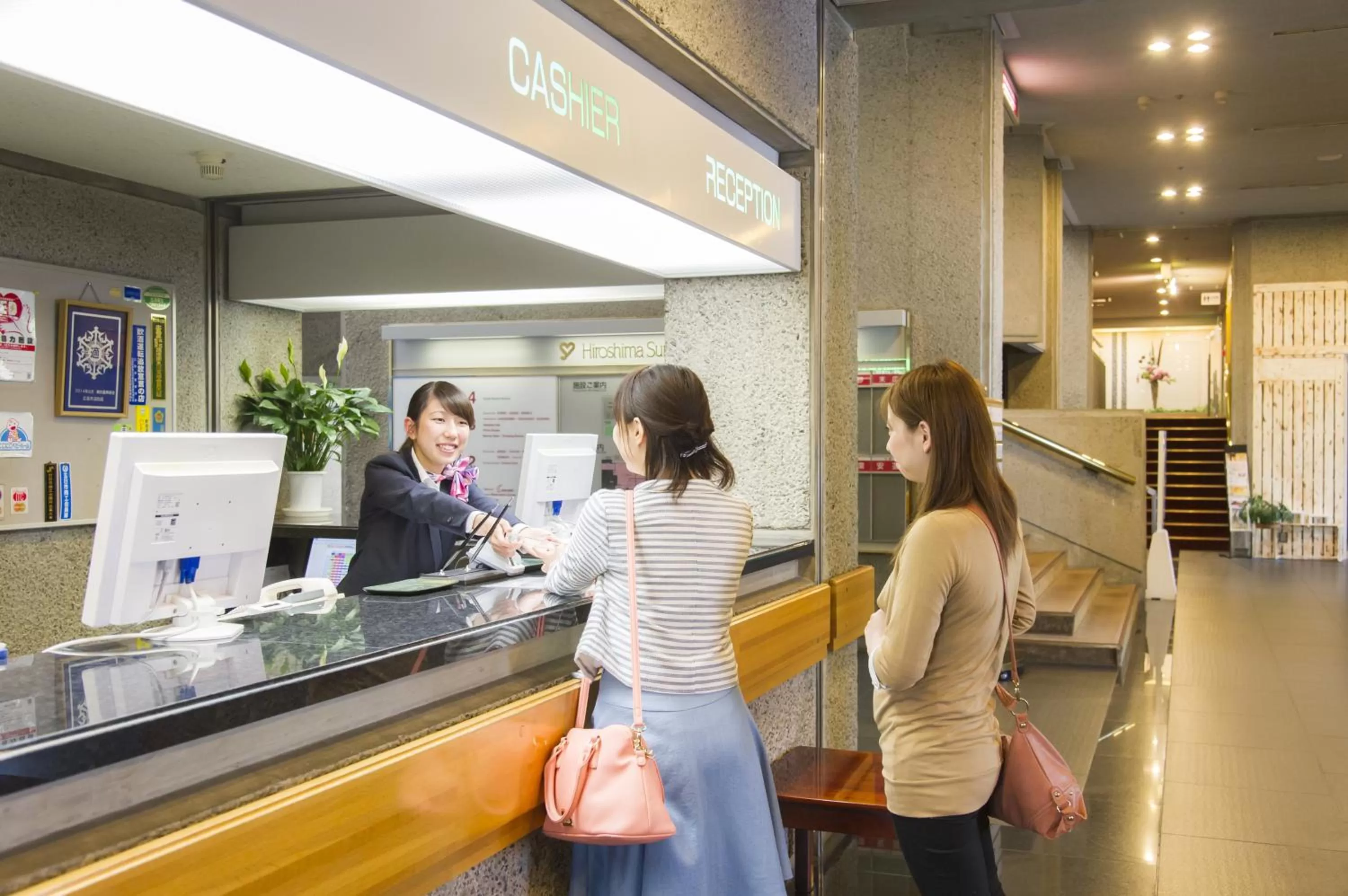 Staff in Hotel Hiroshima Sunplaza