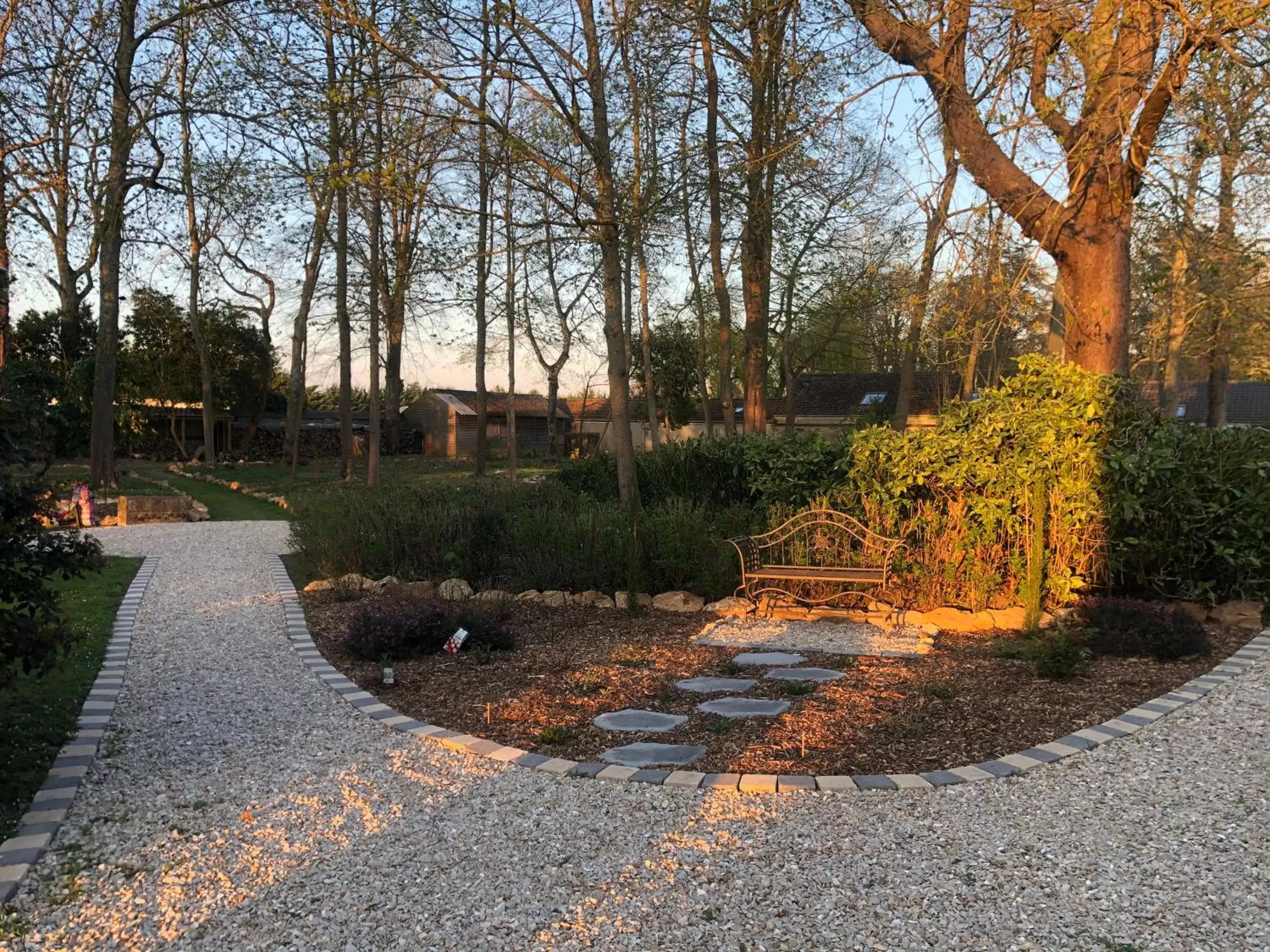 Garden in La plaine de l'Angelus