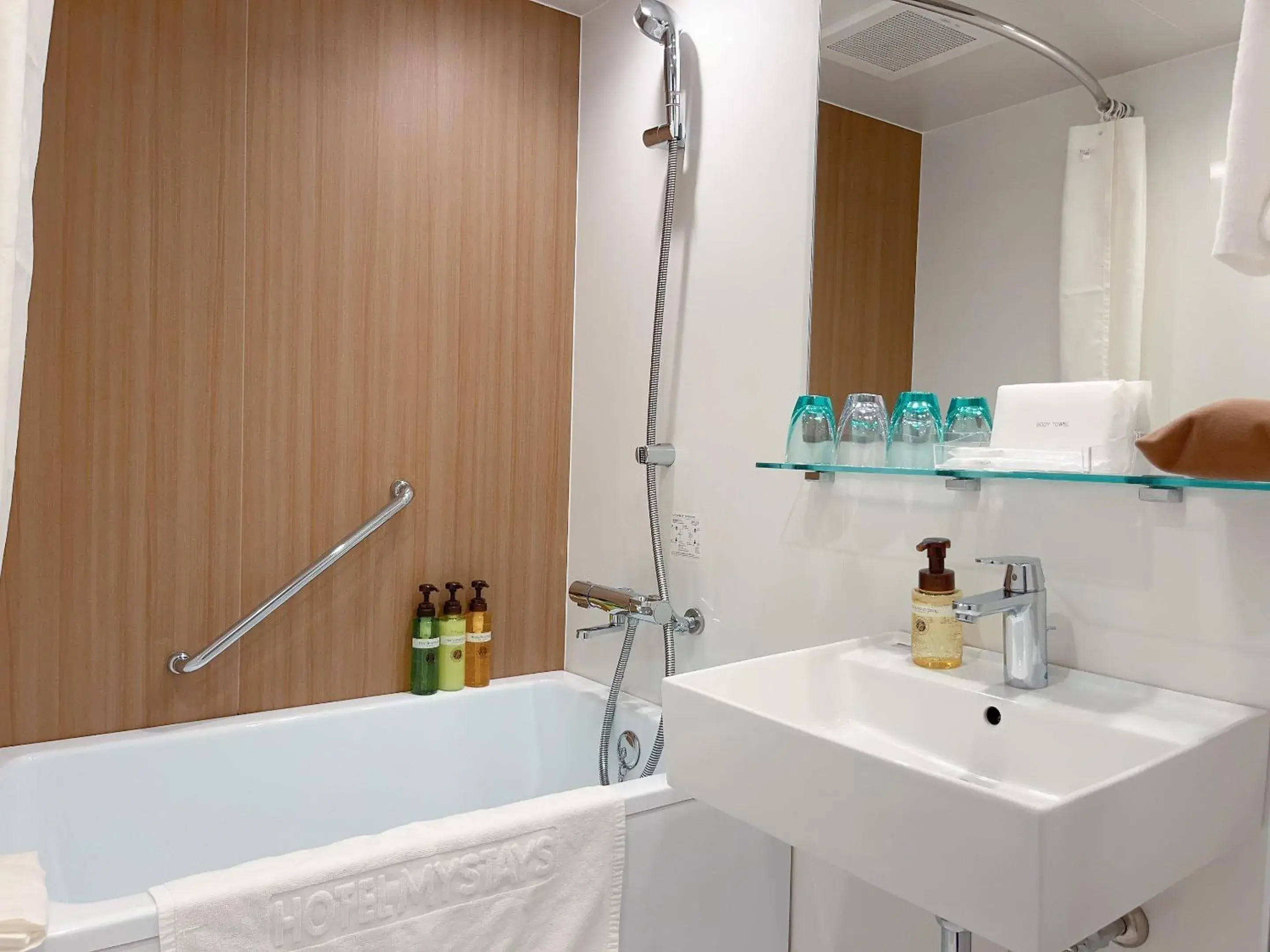 Photo of the whole room, Bathroom in Hotel Mystays Nagoya Nishiki