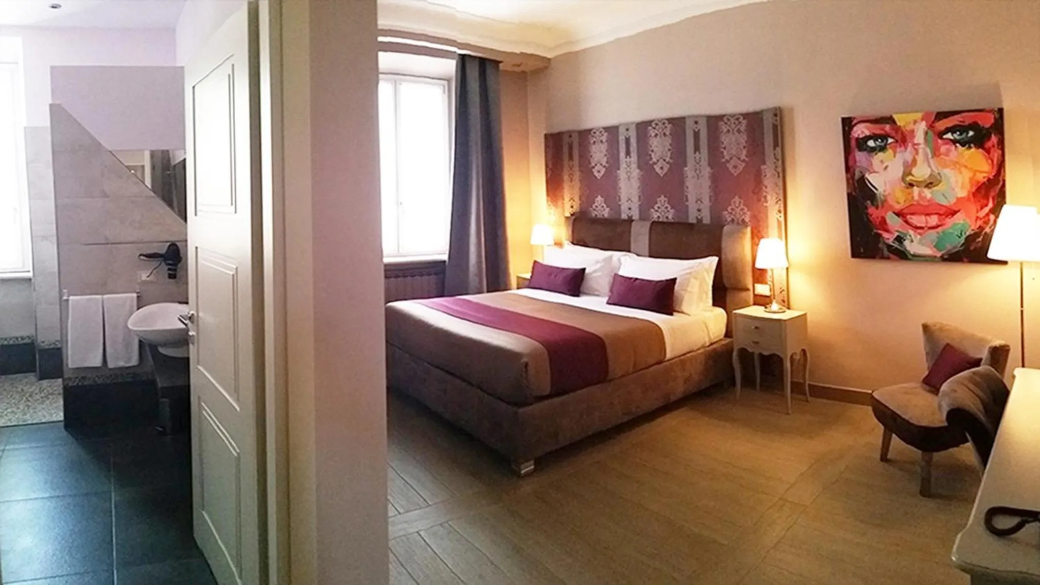 Bedroom in Halex room&food