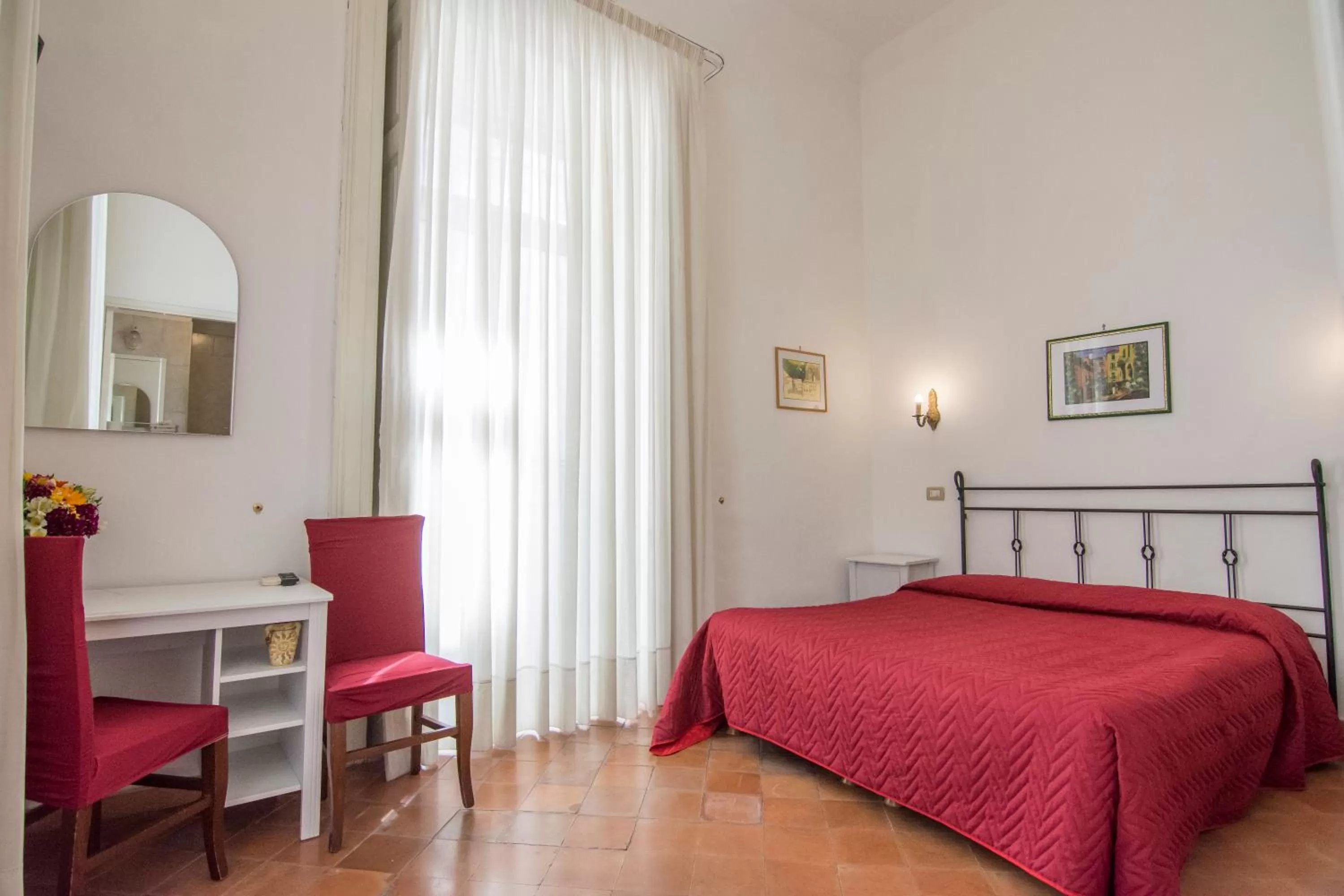 Bed in Hotel Fontana