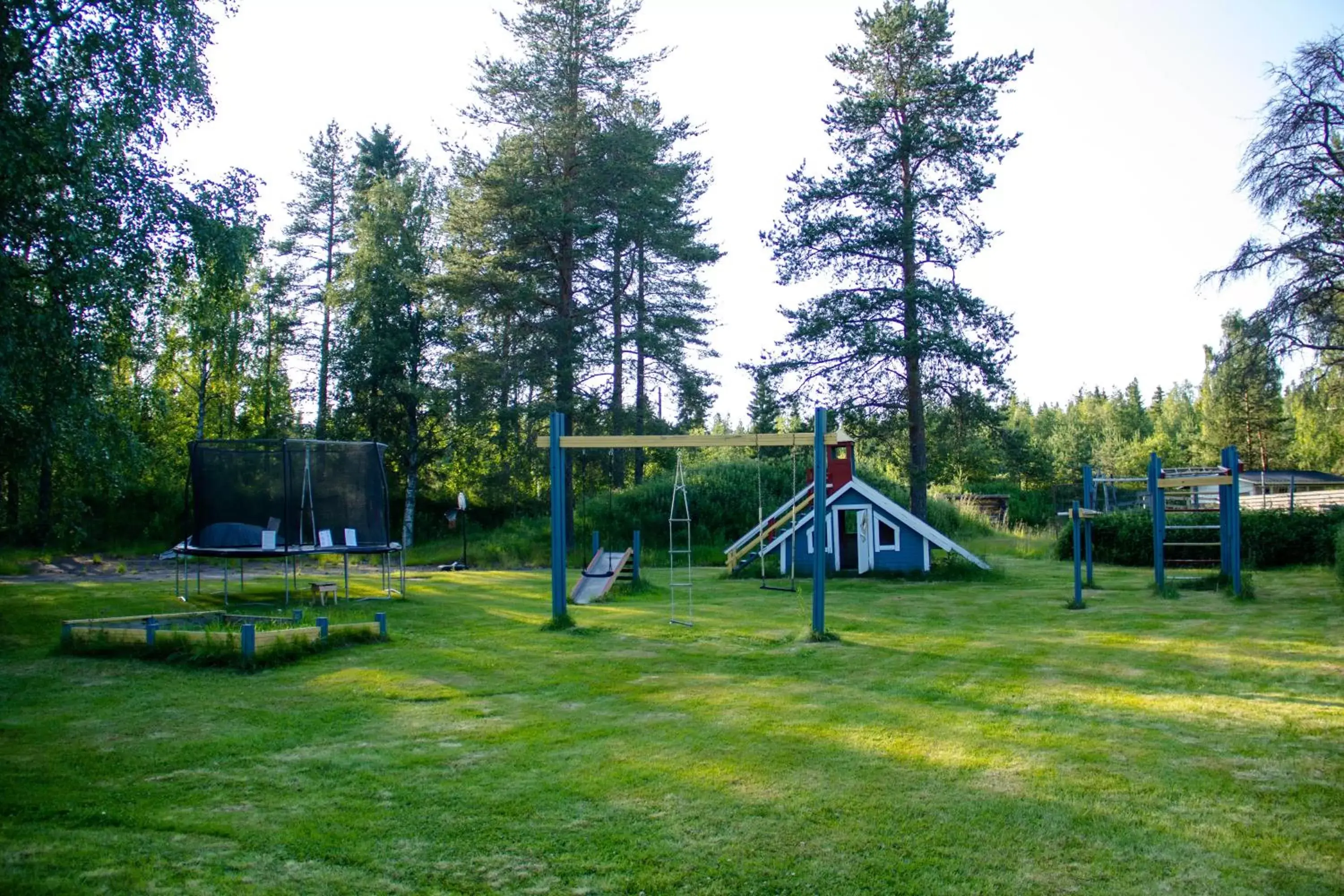 Children play ground, Children's Play Area in Motelli Rovaniemi