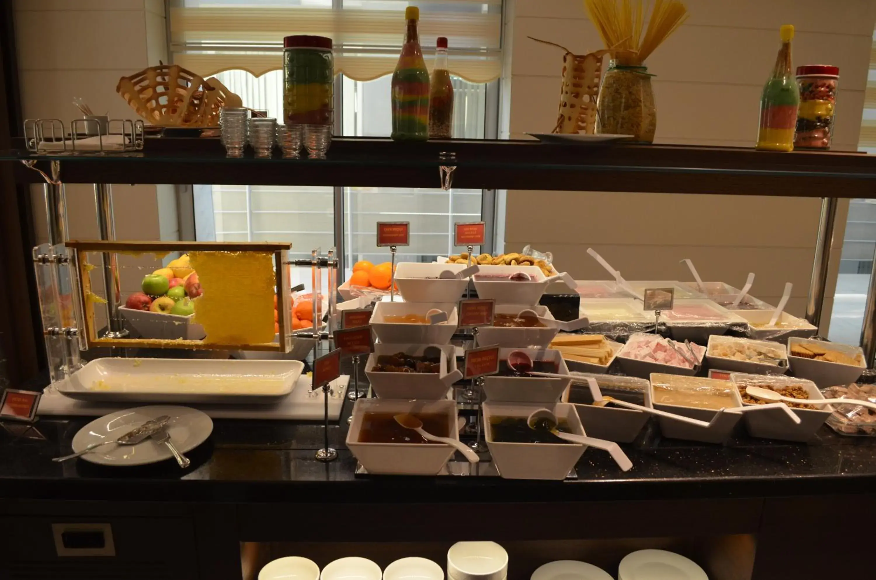 Buffet breakfast in B Business Hotel & Spa